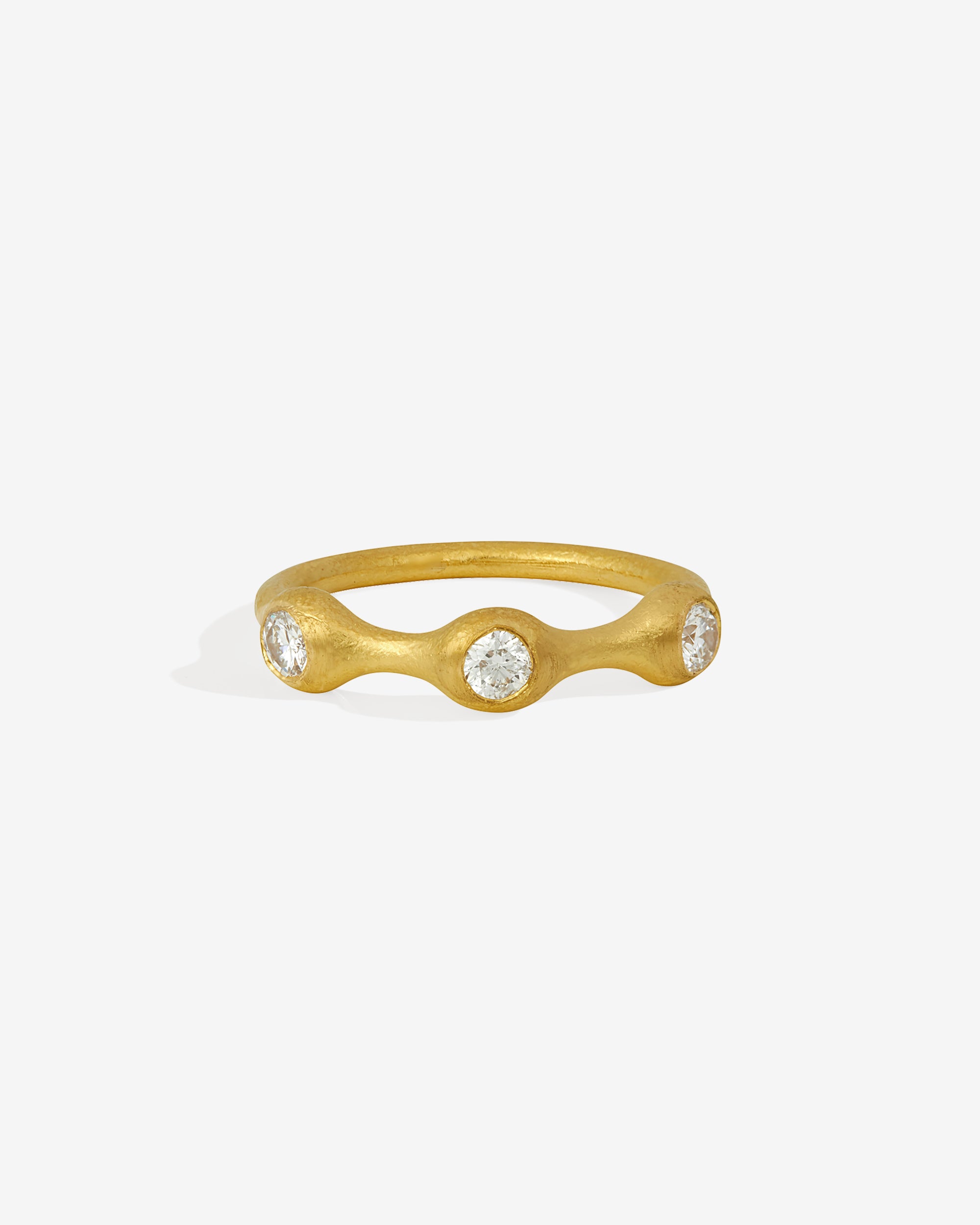 Temple of the Sun Balsam Ring Diamond Solid Gold