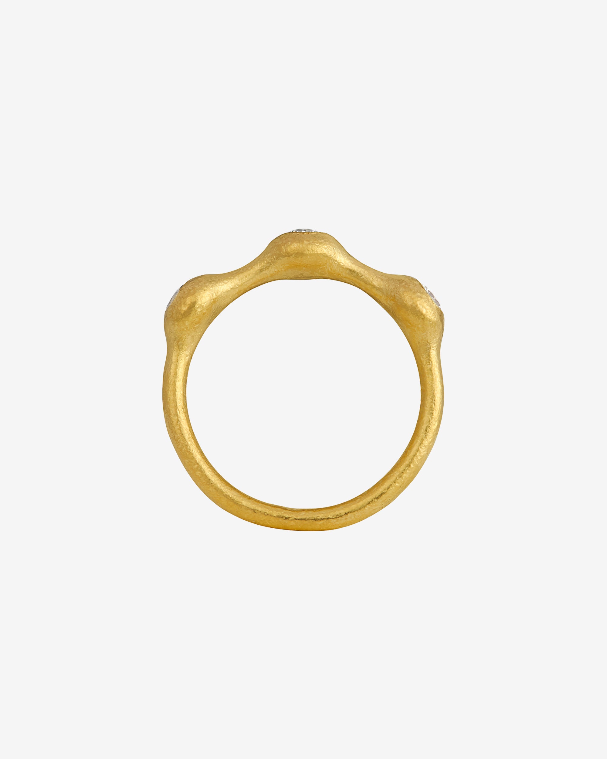 Temple of the Sun Balsam Ring Diamond Solid Gold