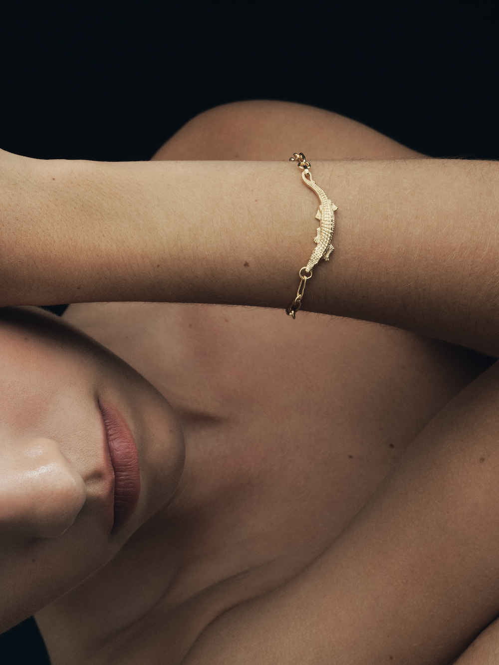 Temple of the Sun Bask Bracelet Gold Vermeil