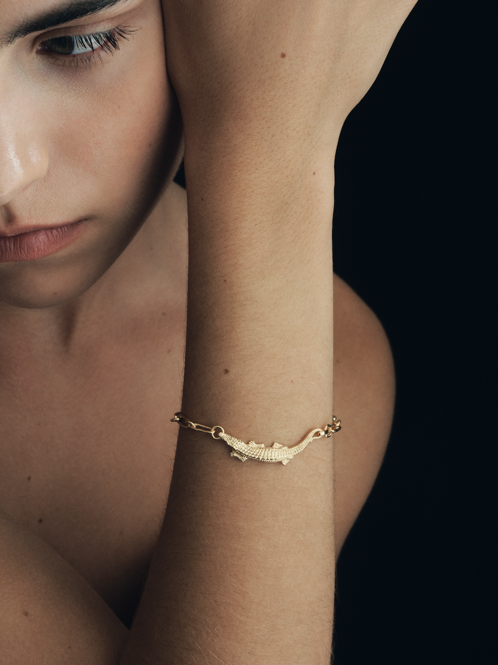 Temple of the Sun Bask Bracelet Gold Vermeil