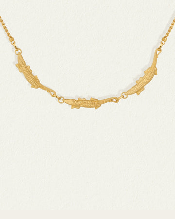 Temple of the Sun Ula Statement Necklace - Gold Vermeil main image 0