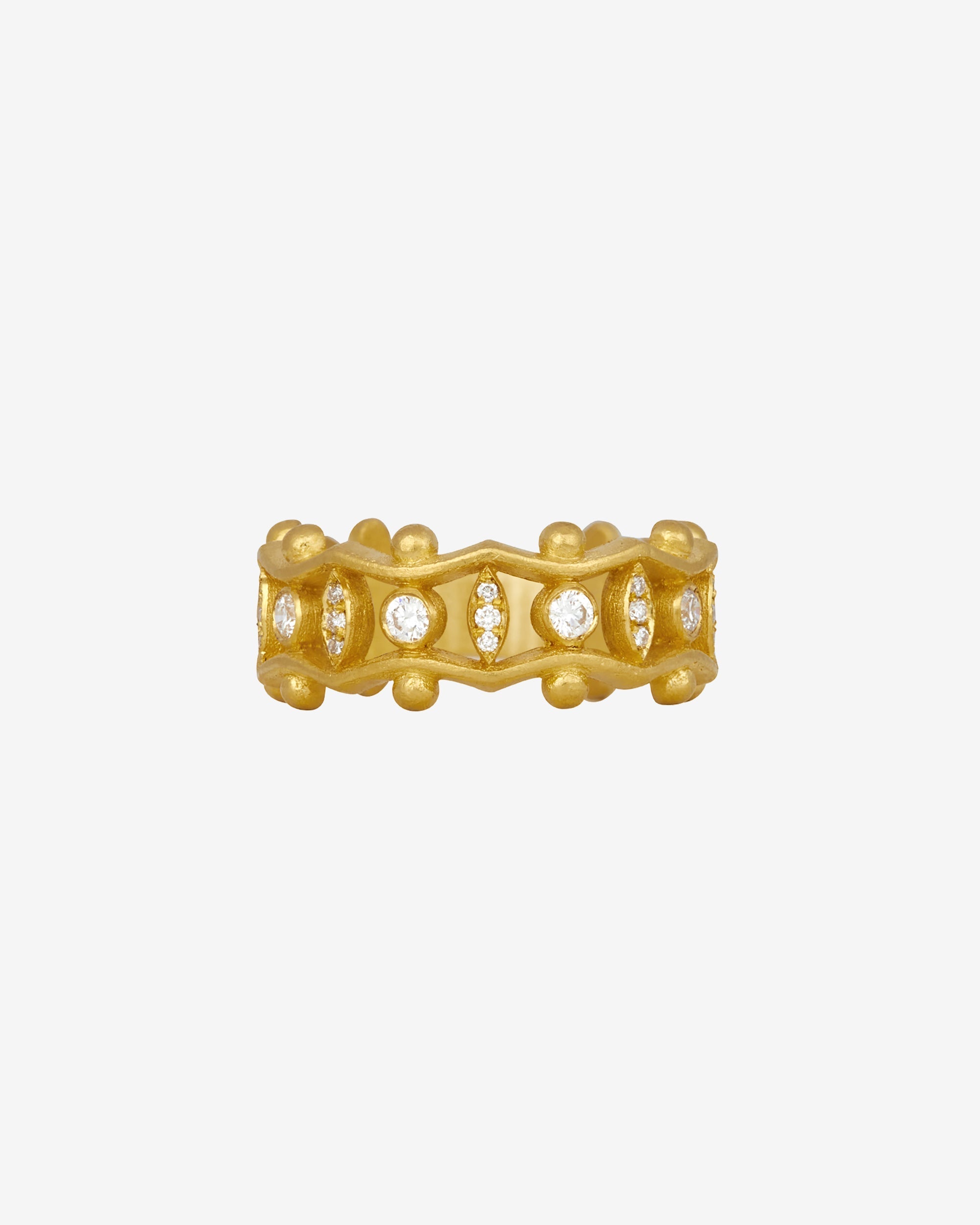 Temple of the Sun Cadence Ring Diamond Solid Gold