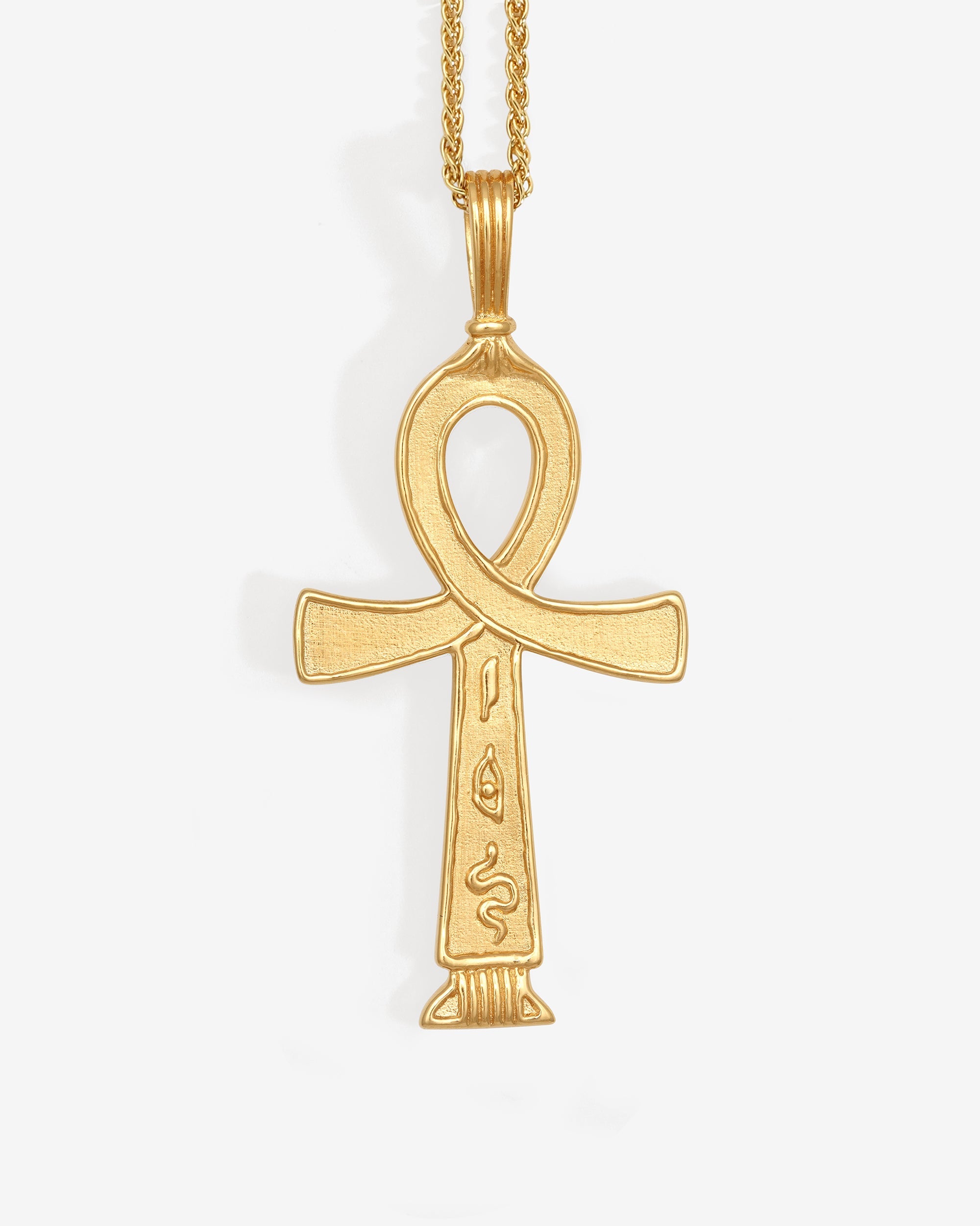 Temple of the Sun Cairo Necklace Large Gold Vermeil