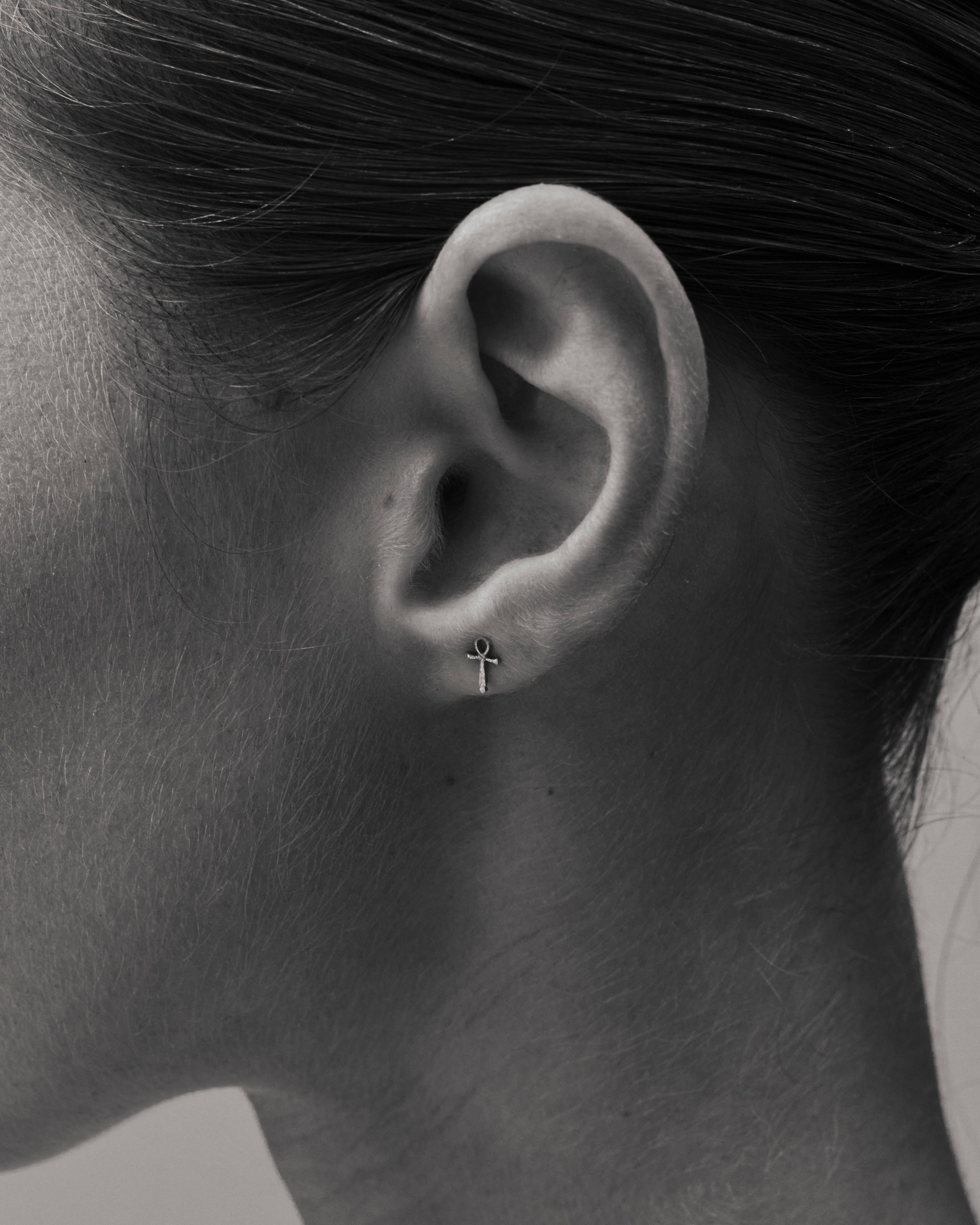 Temple of the Sun Cairo Studs Silver