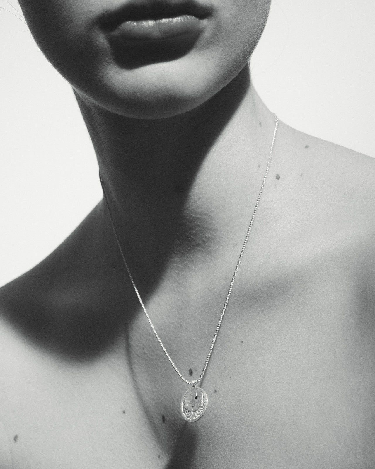 Temple of the Sun Celeste Necklace Silver