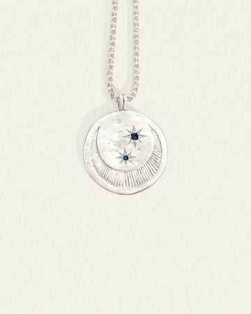 Temple of the Sun Celeste Necklace Silver