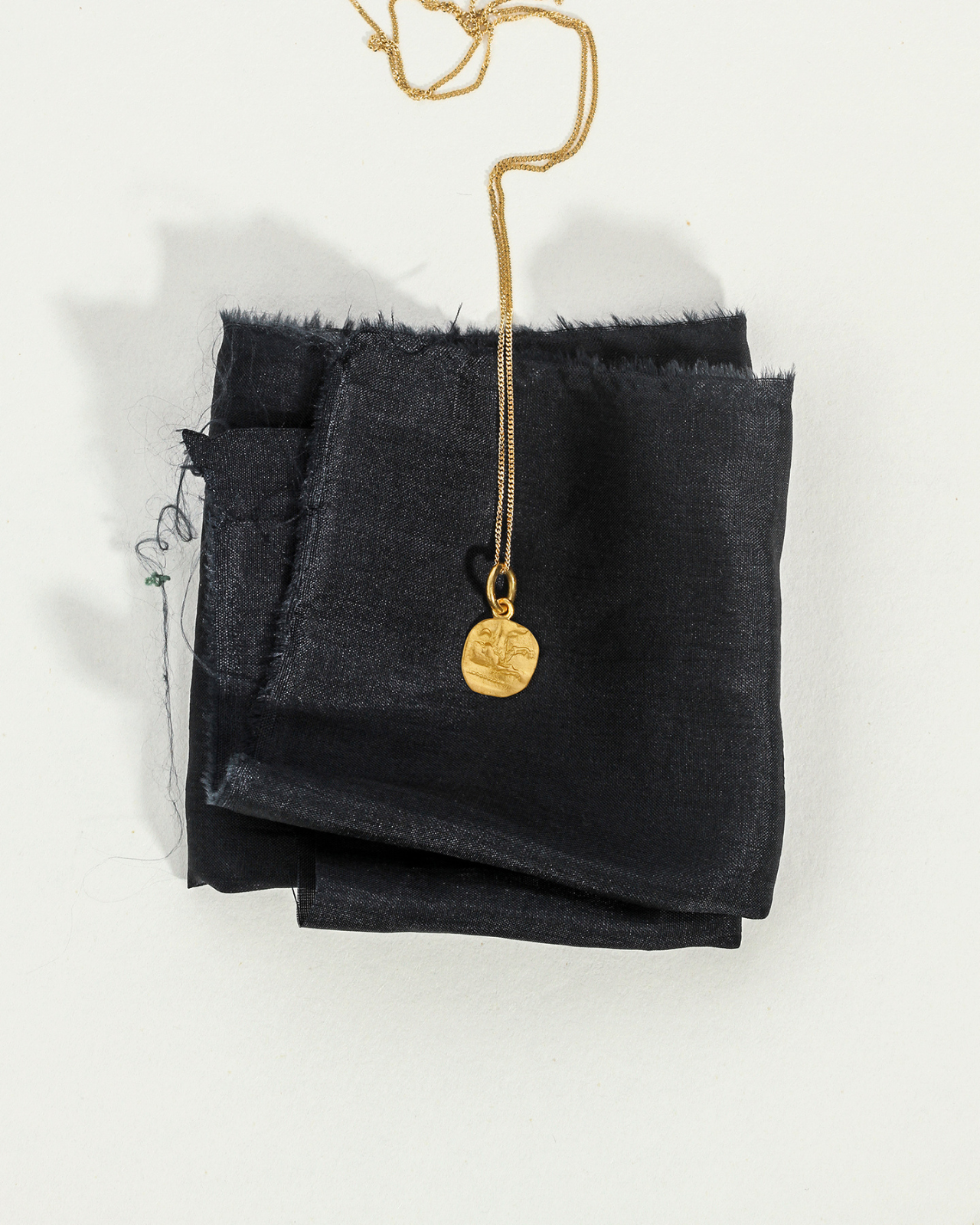 Temple of the Sun Centaur Necklace Solid Gold