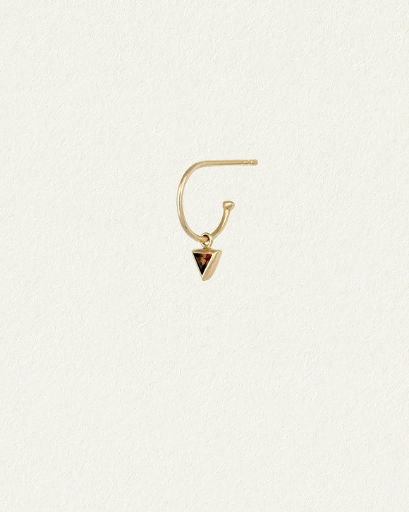 Temple of the Sun Chalice Single Earring Solid Gold