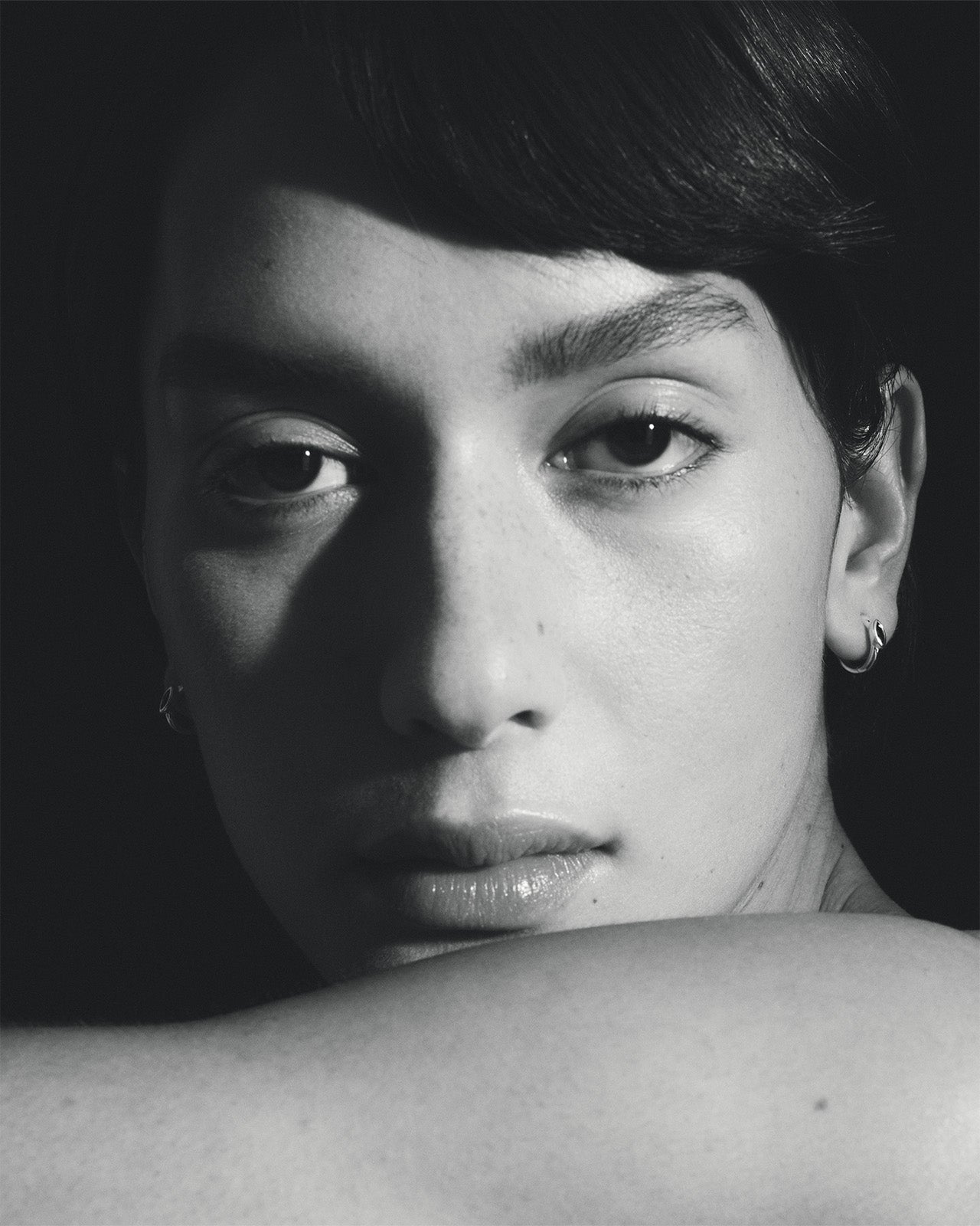 Temple of the Sun Chrysalis Earrings Sapphire Silver