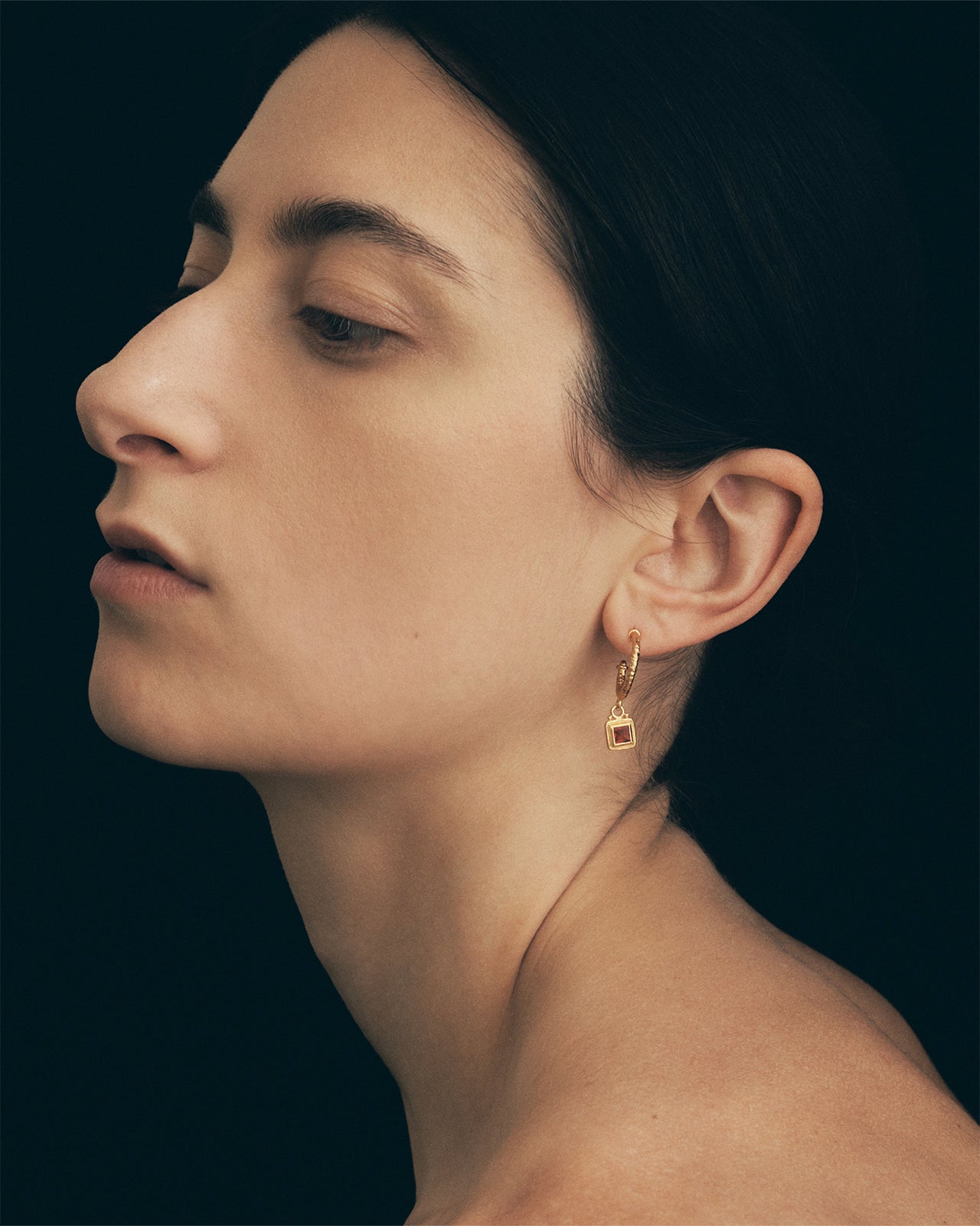 Temple of the Sun Cilla Earrings Gold Vermeil