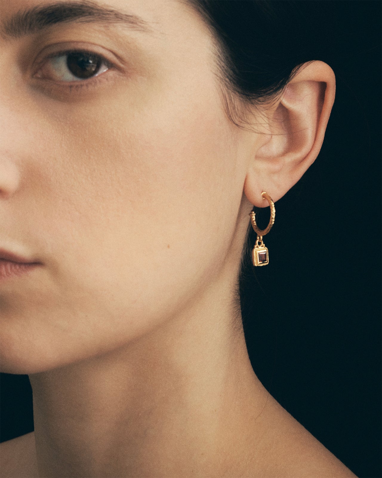Temple of the Sun Cilla Earrings Gold Vermeil