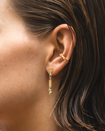 Temple of the Sun Cindi Earrings Gold Vermeil