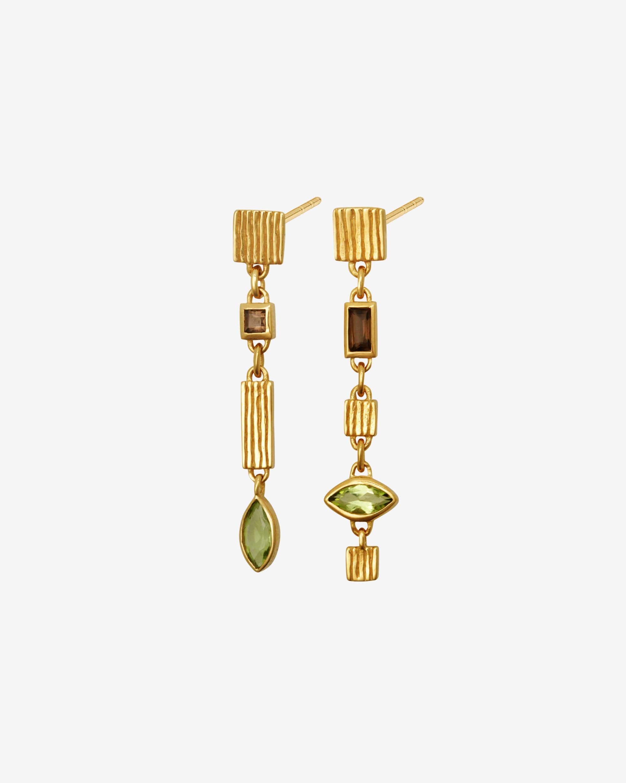 Temple of the Sun Cindi Earrings Gold Vermeil