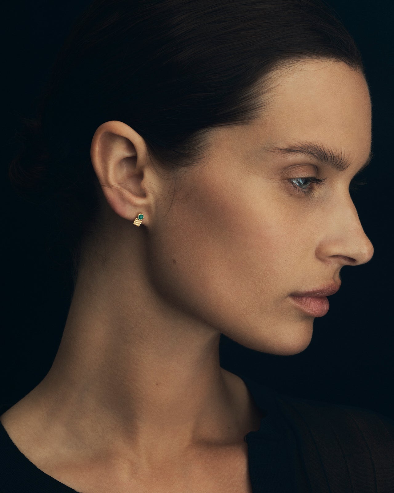 Temple of the Sun Cindi Studs Gold Vermeil