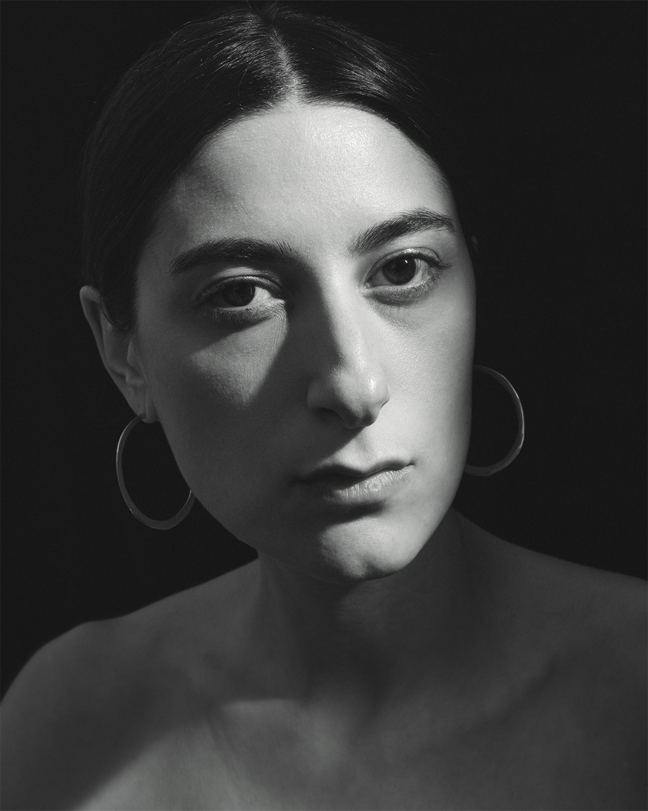 Temple of the Sun Circe Hoop Earrings Gold Vermeil