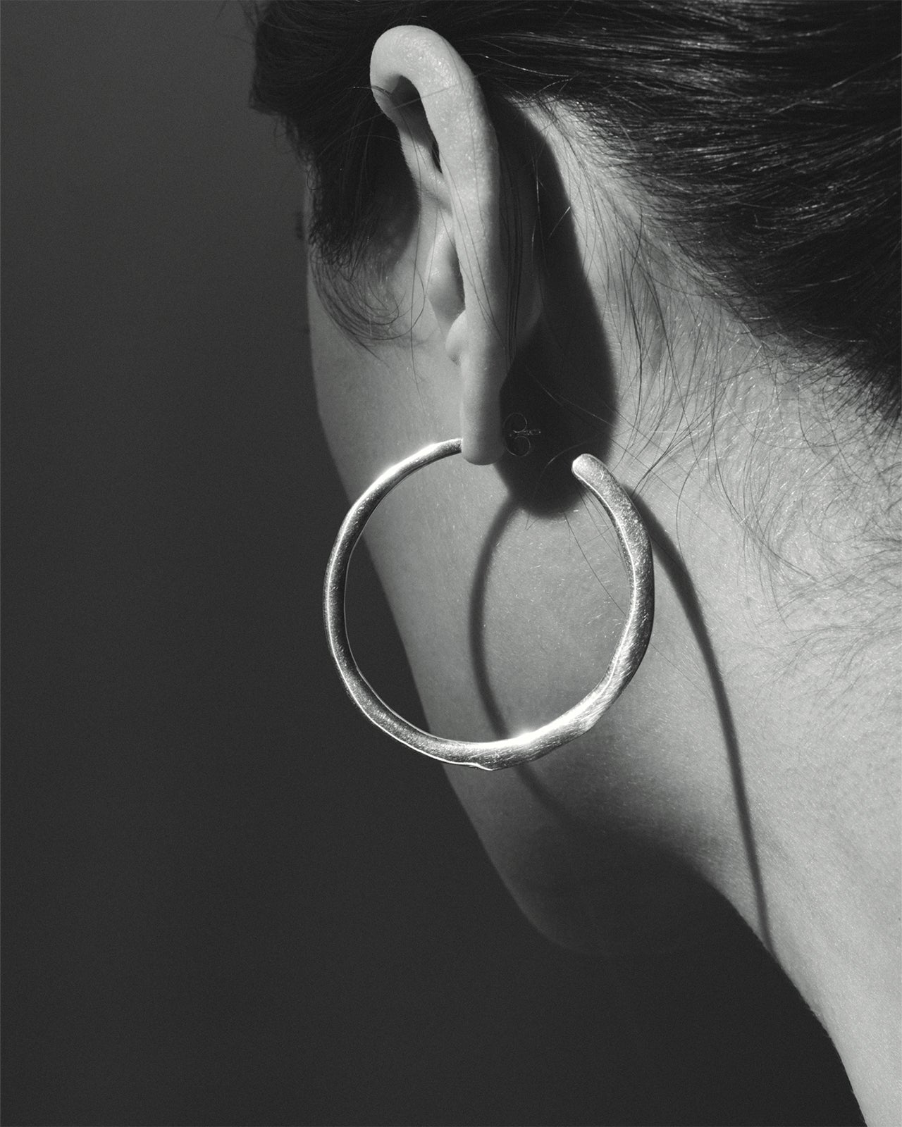 Circe Hoop Earrings Silver – Temple of the Sun Jewellery