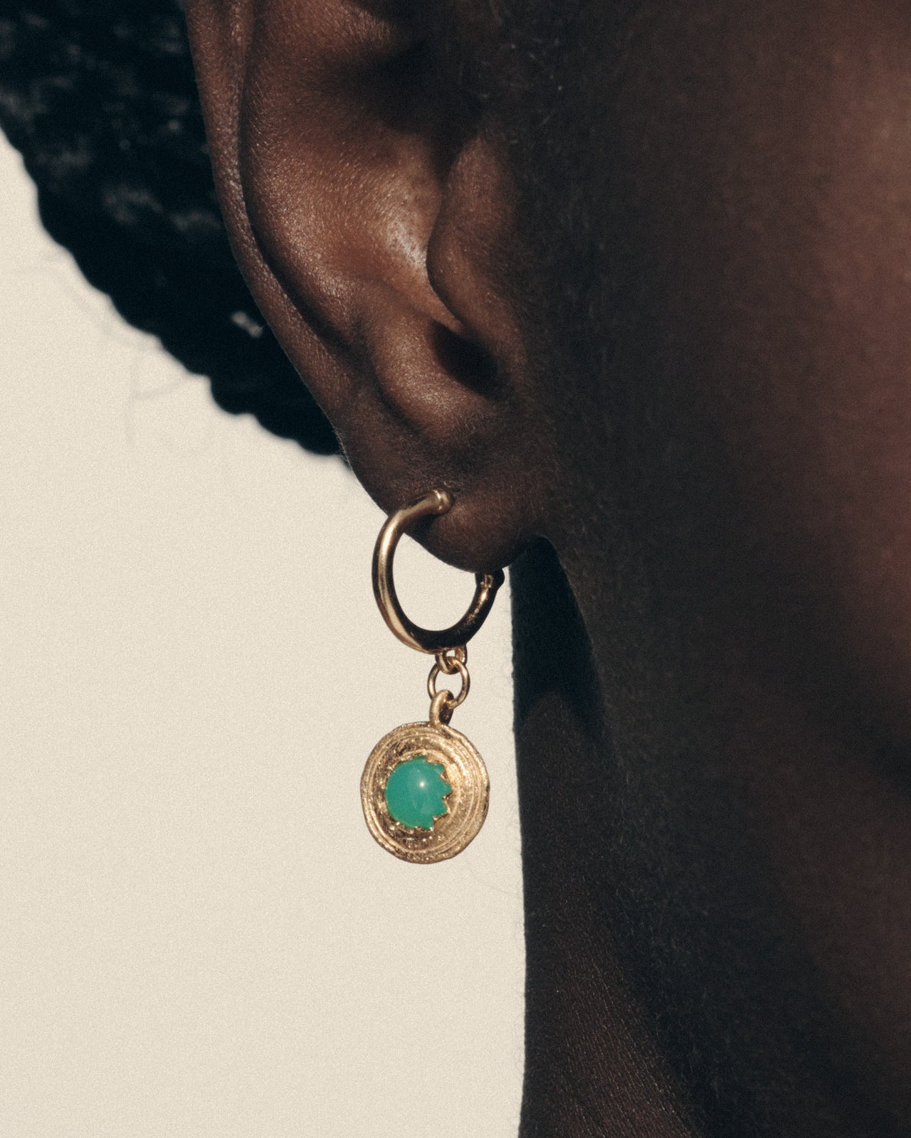Temple of the Sun Cora Earrings Gold Vermeil