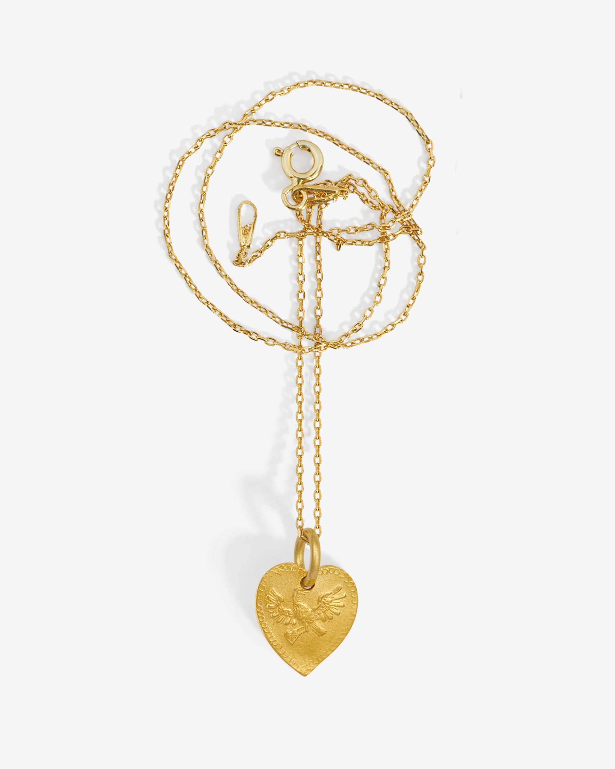Temple of the Sun Courage Necklace Solid Gold