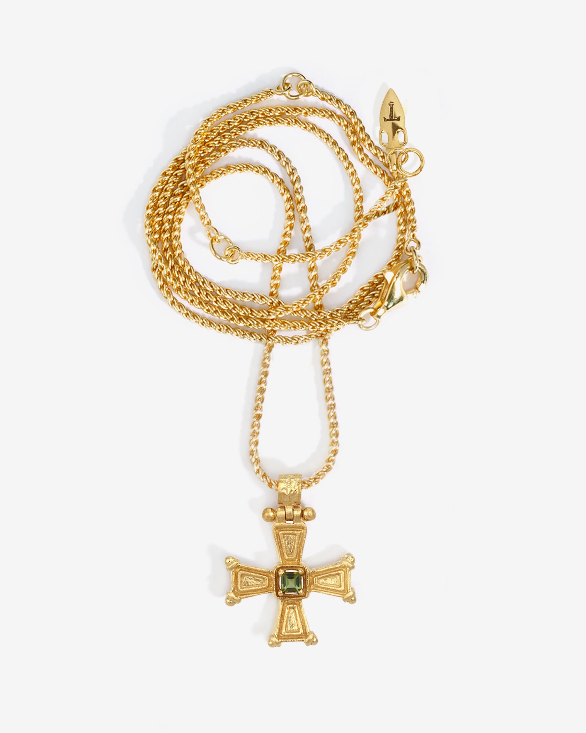 Temple of the Sun Crista Necklace Gold Vermeil