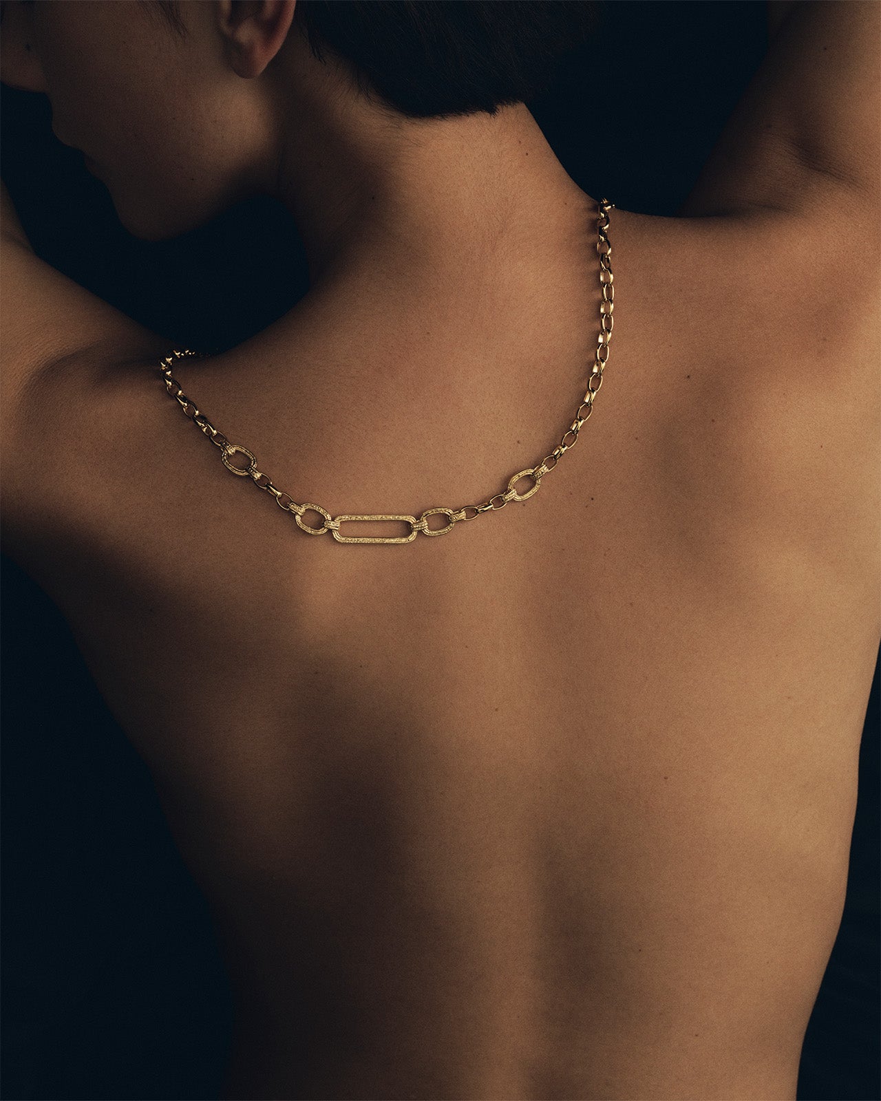 Temple of the Sun Domina Necklace Gold Vermeil