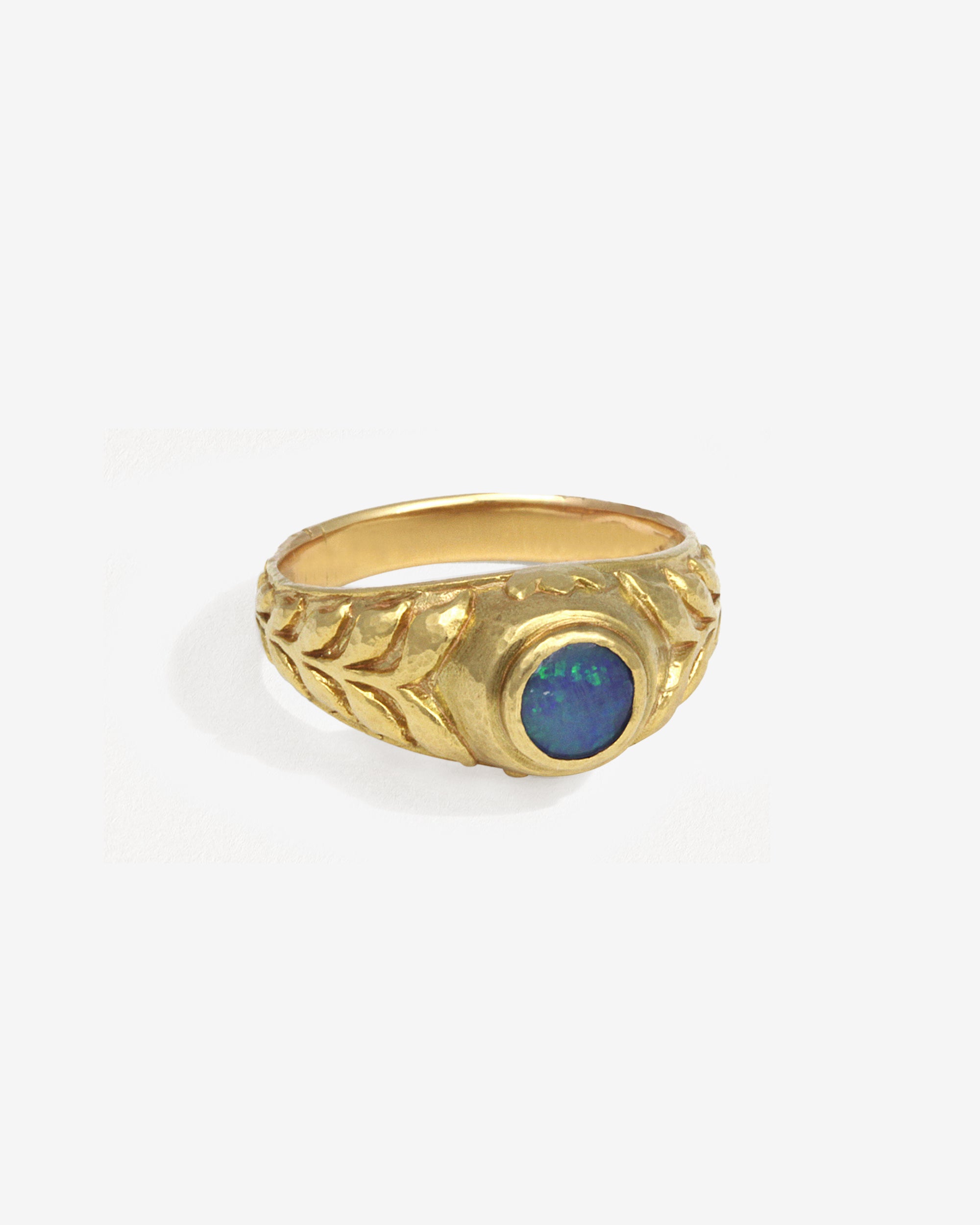Temple of the Sun Elah Ring Solid Gold