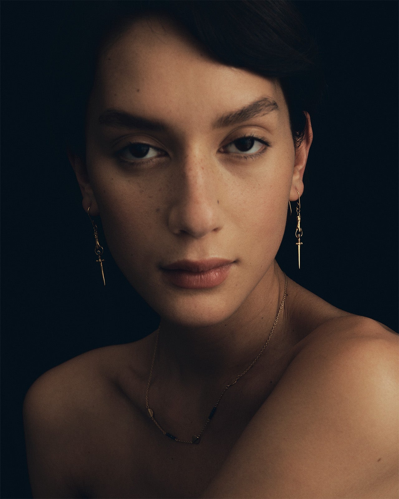 Temple of the Sun Elio Necklace Gold Vermeil