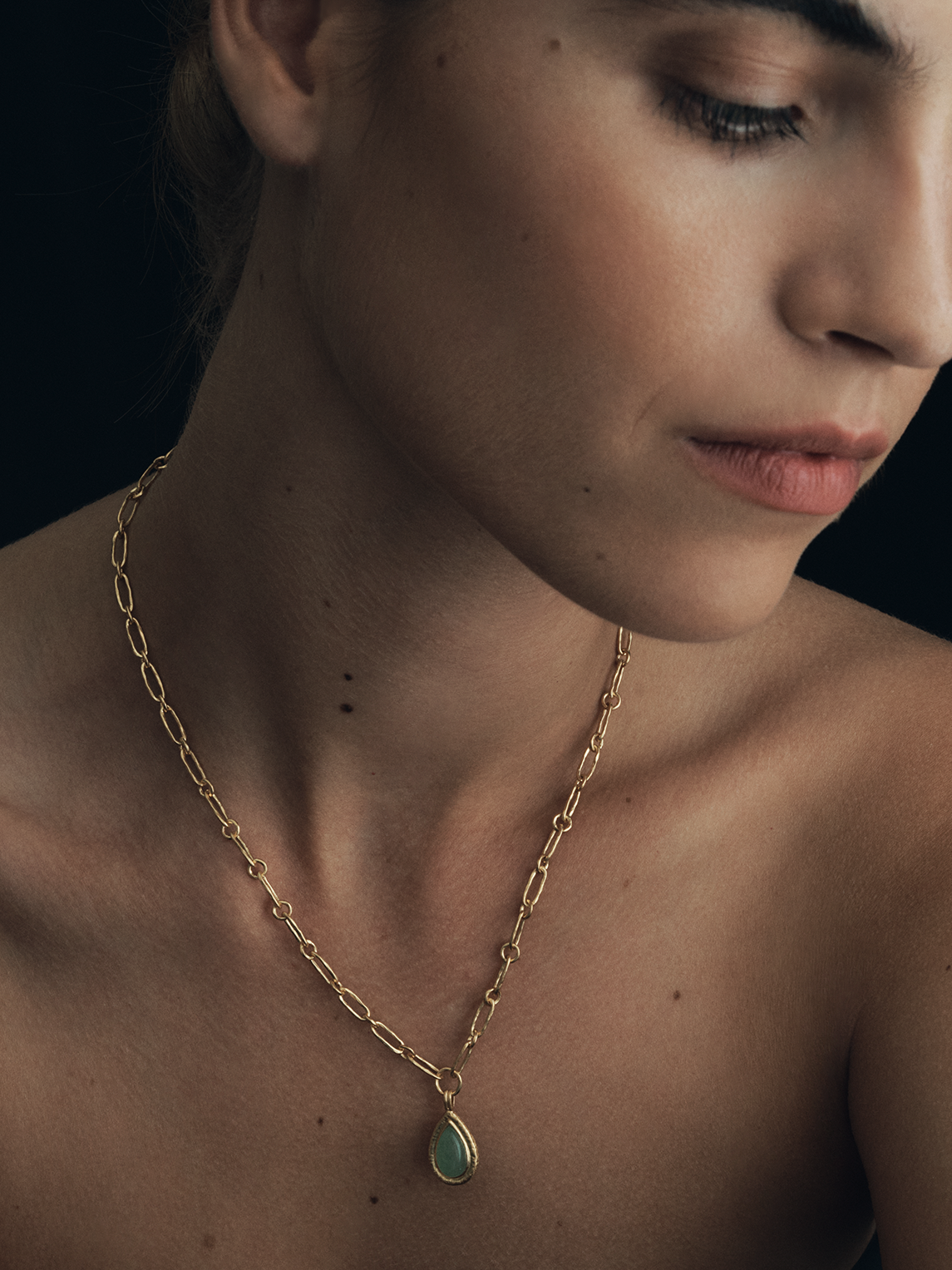 Elodie Necklace Gold Vermeil – Temple of the Sun Jewellery Elodie Necklace Gold Vermeil – Temple of the Sun Jewellery