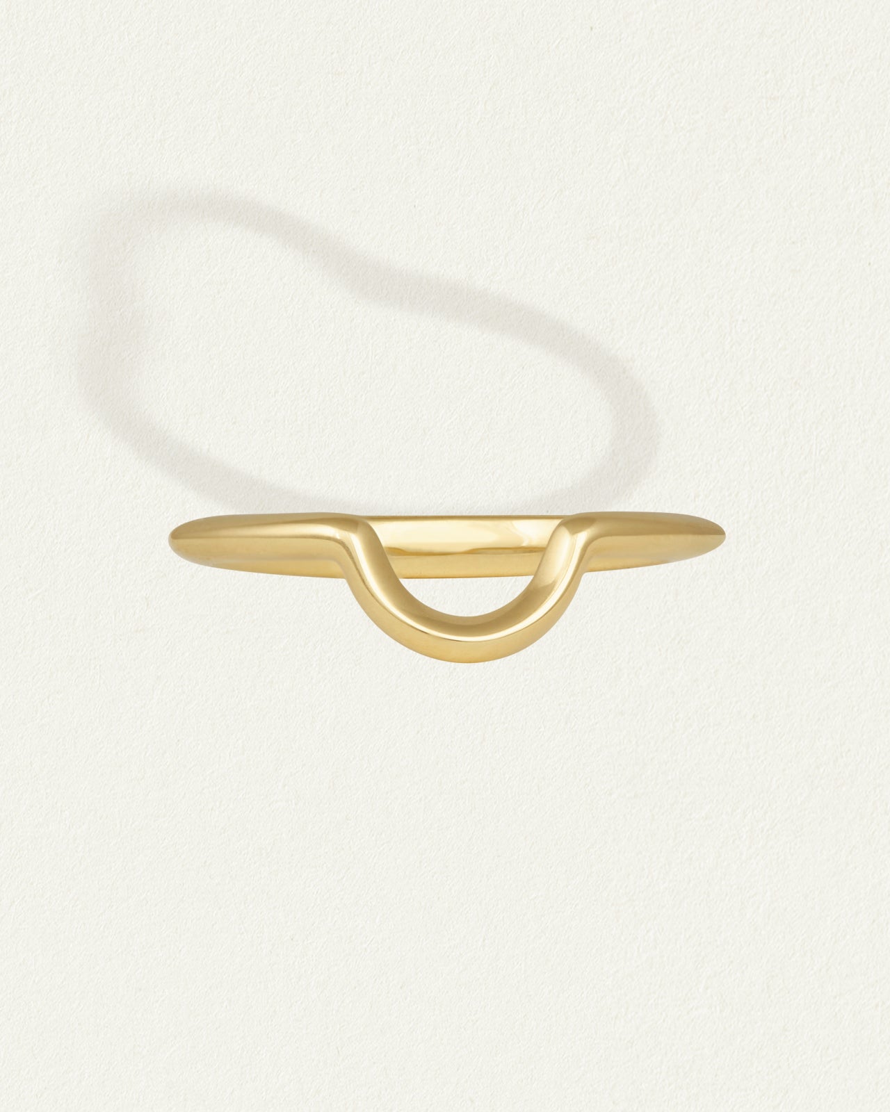 Temple of the Sun Embrace Ring Solid Gold