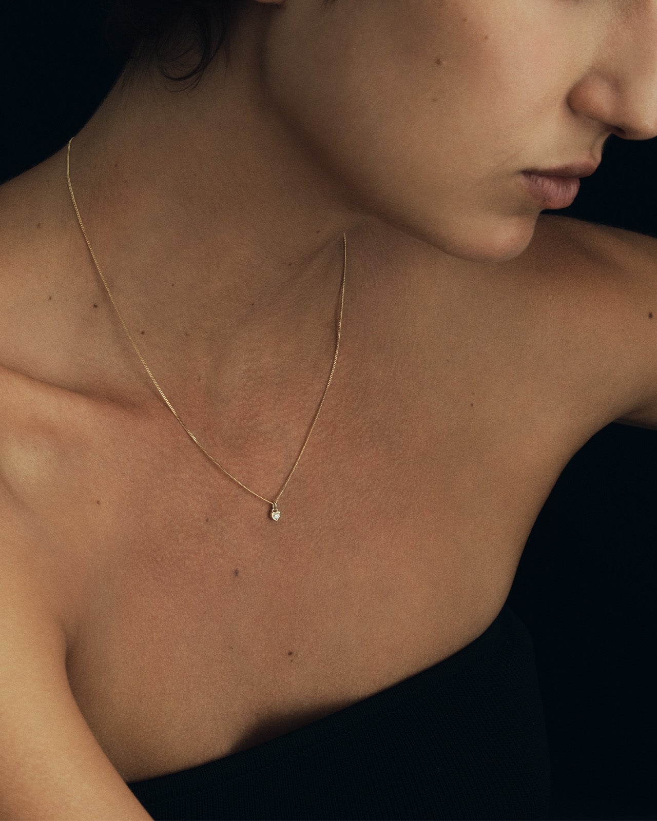 Temple of the Sun Eos Necklace Diamond Solid Gold