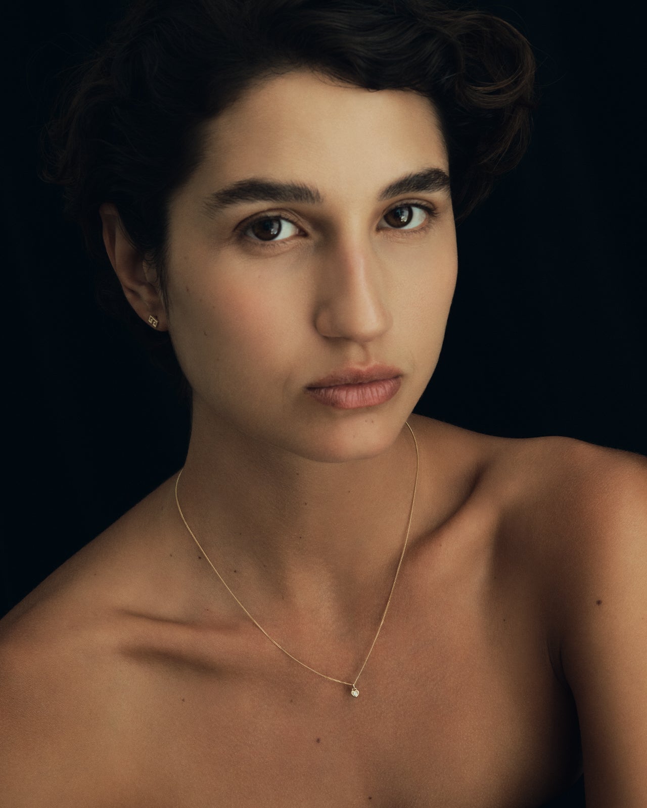 Temple of the Sun Eos Necklace Diamond Solid Gold