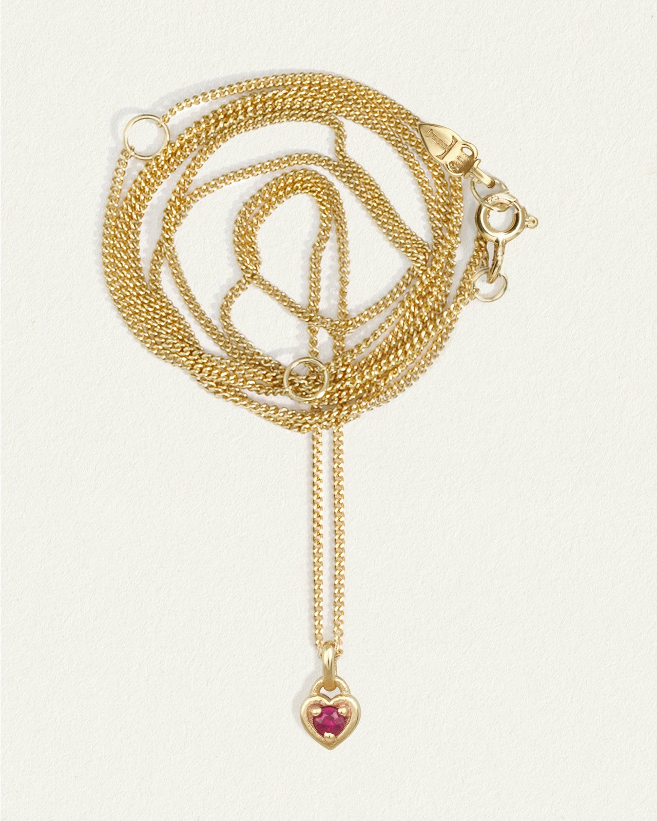 Ruby short deals necklace