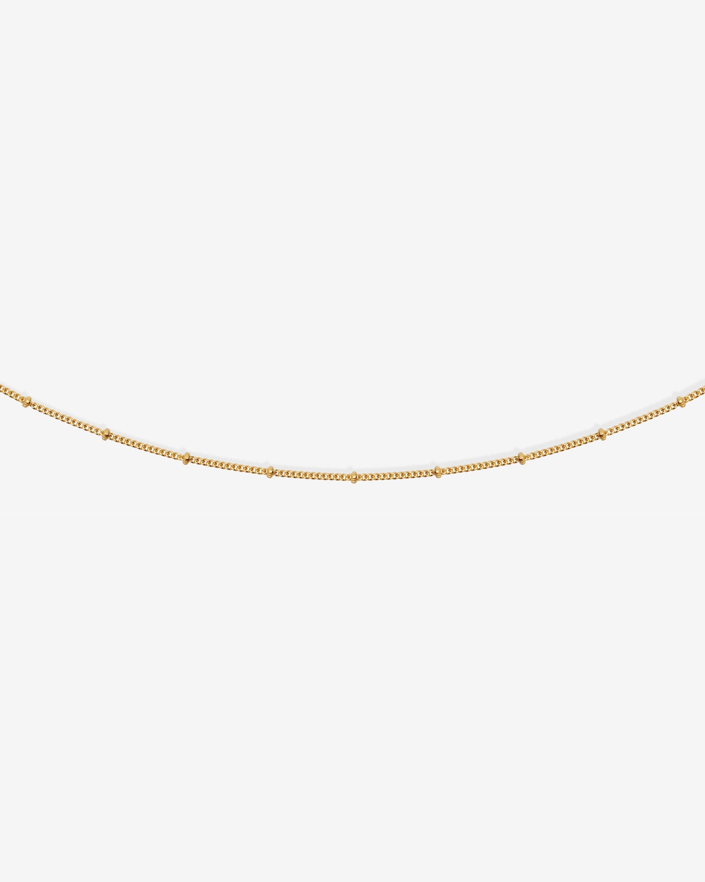 Fine Choker Chain Necklace Gold Vermeil – Temple of the Sun