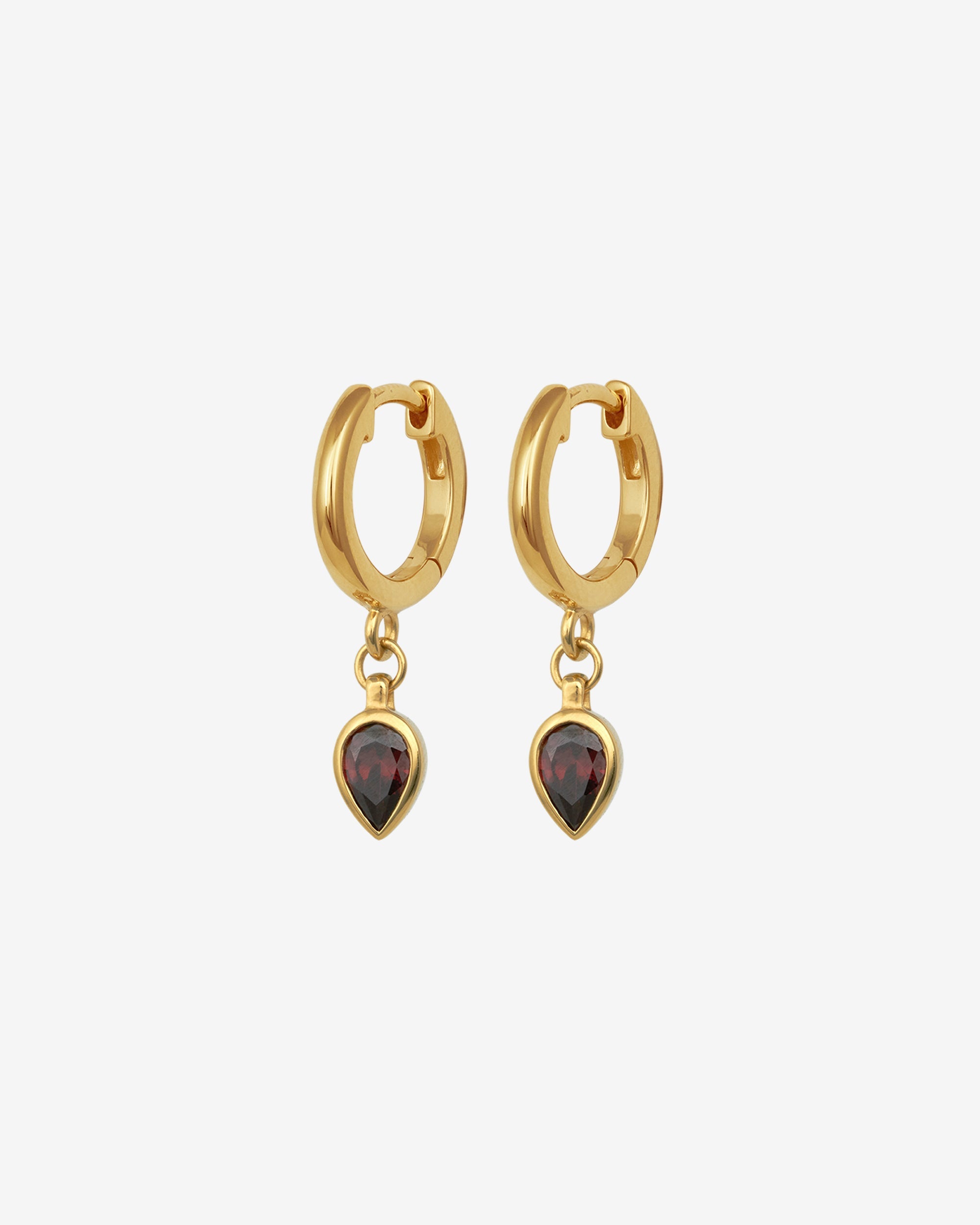 Temple of the Sun Flame Earrings Gold Vermeil