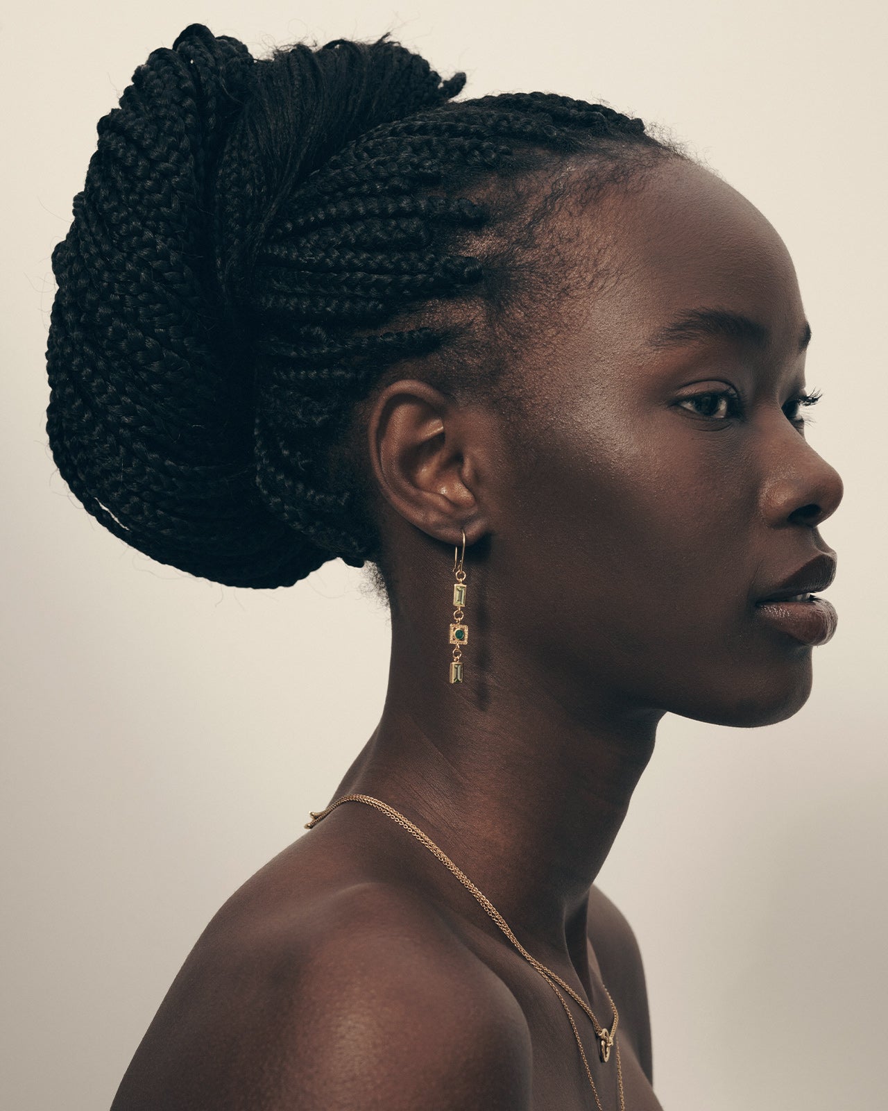 Temple of the Sun Florence Earrings Gold Vermeil