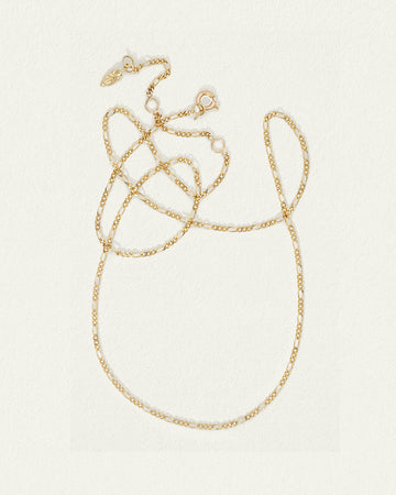 Temple of the Sun Gala Chain 1.4mm Solid Gold