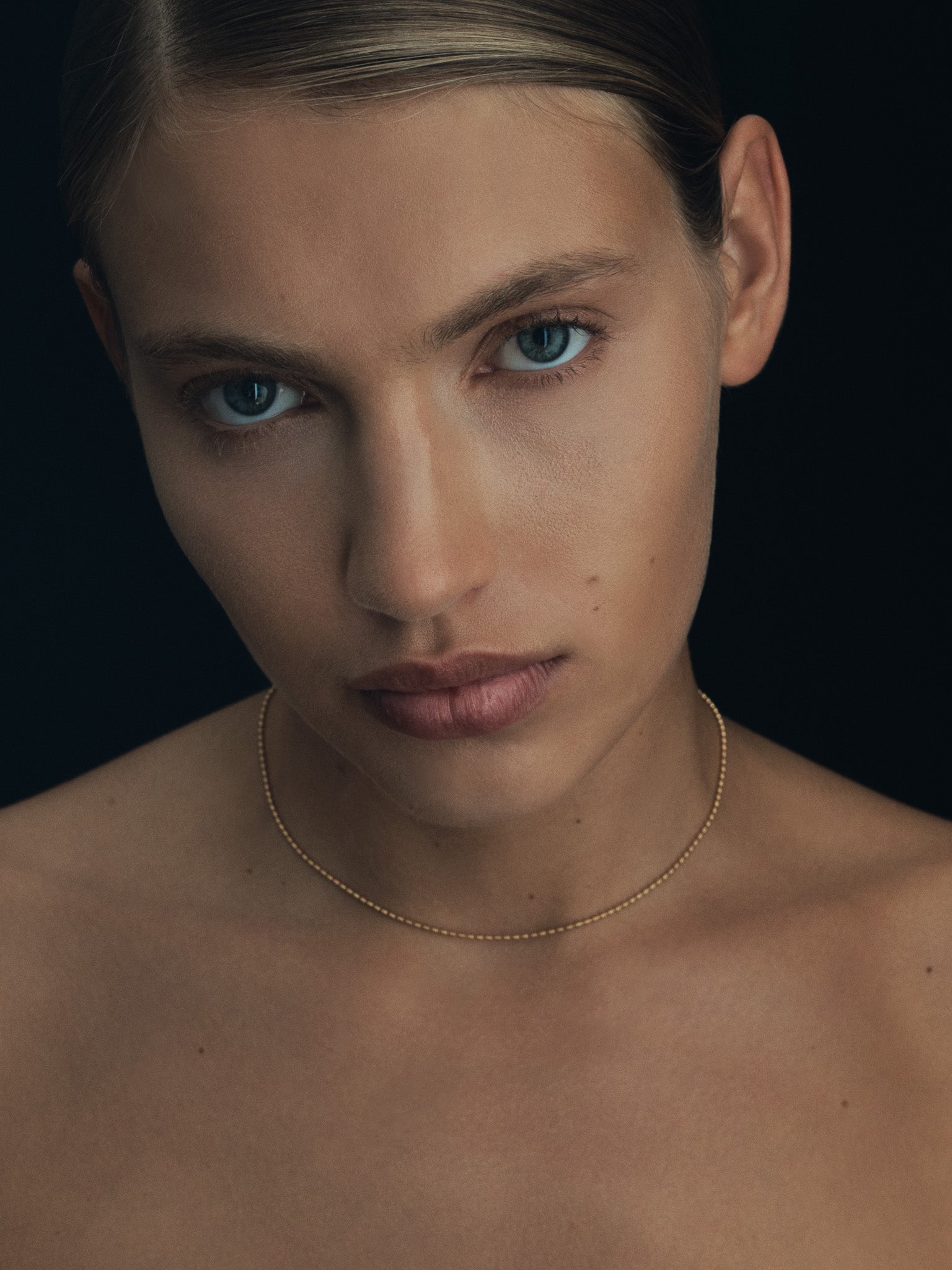 Temple of the Sun Glimmer Choker Gold Vermeil