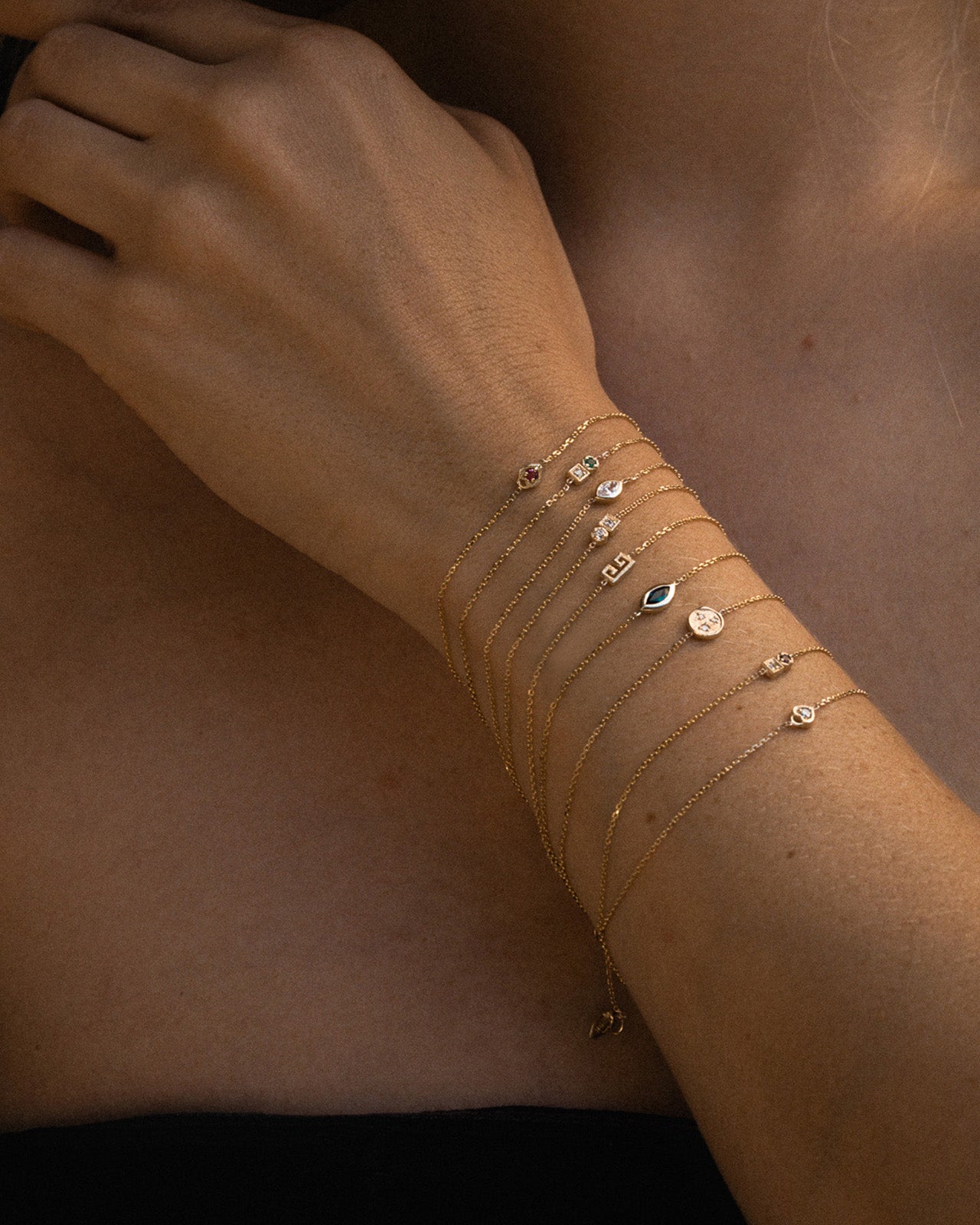 Temple of the Sun Greek Key Bracelet Solid Gold
