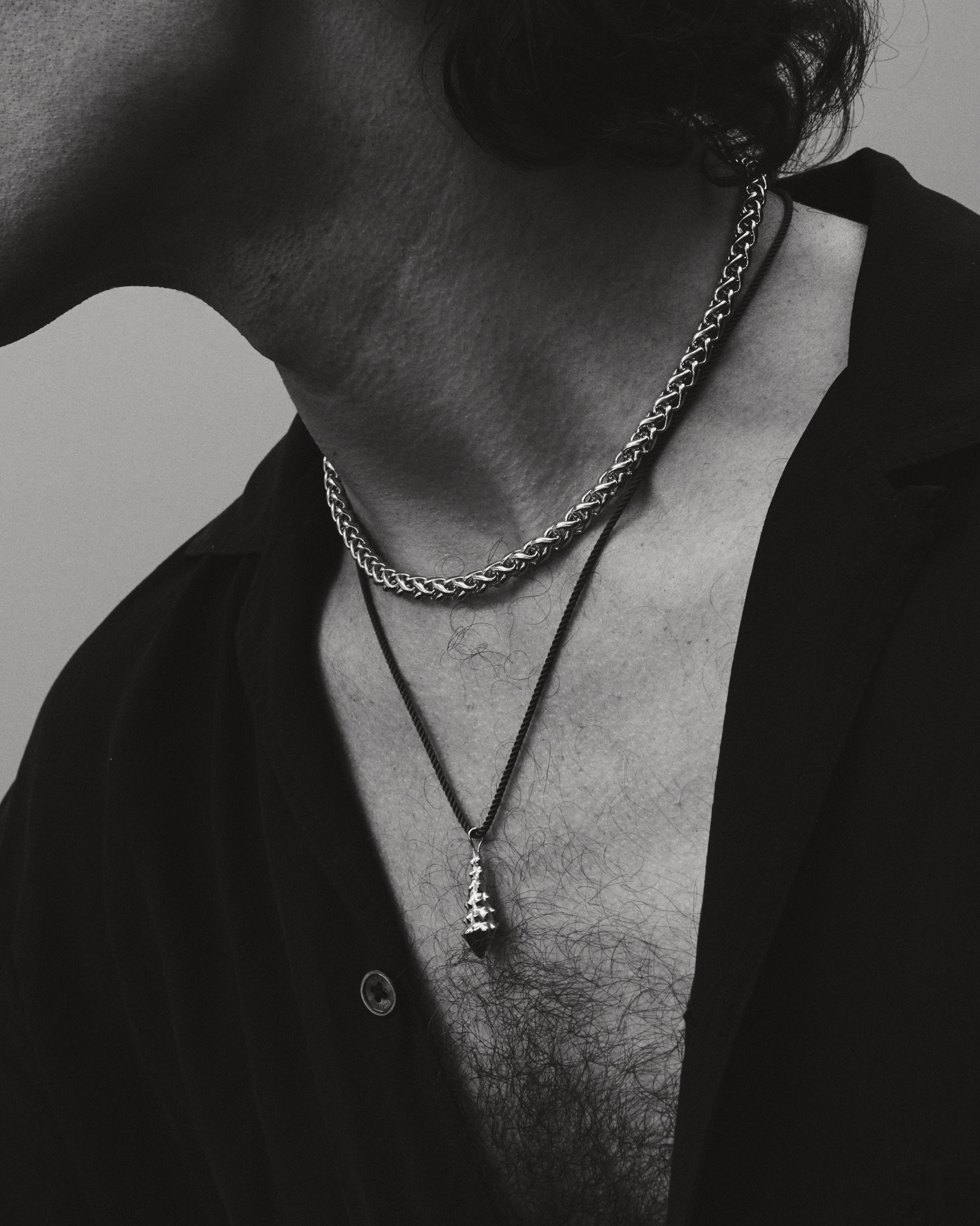 Temple of the Sun Harvest Necklace Silver