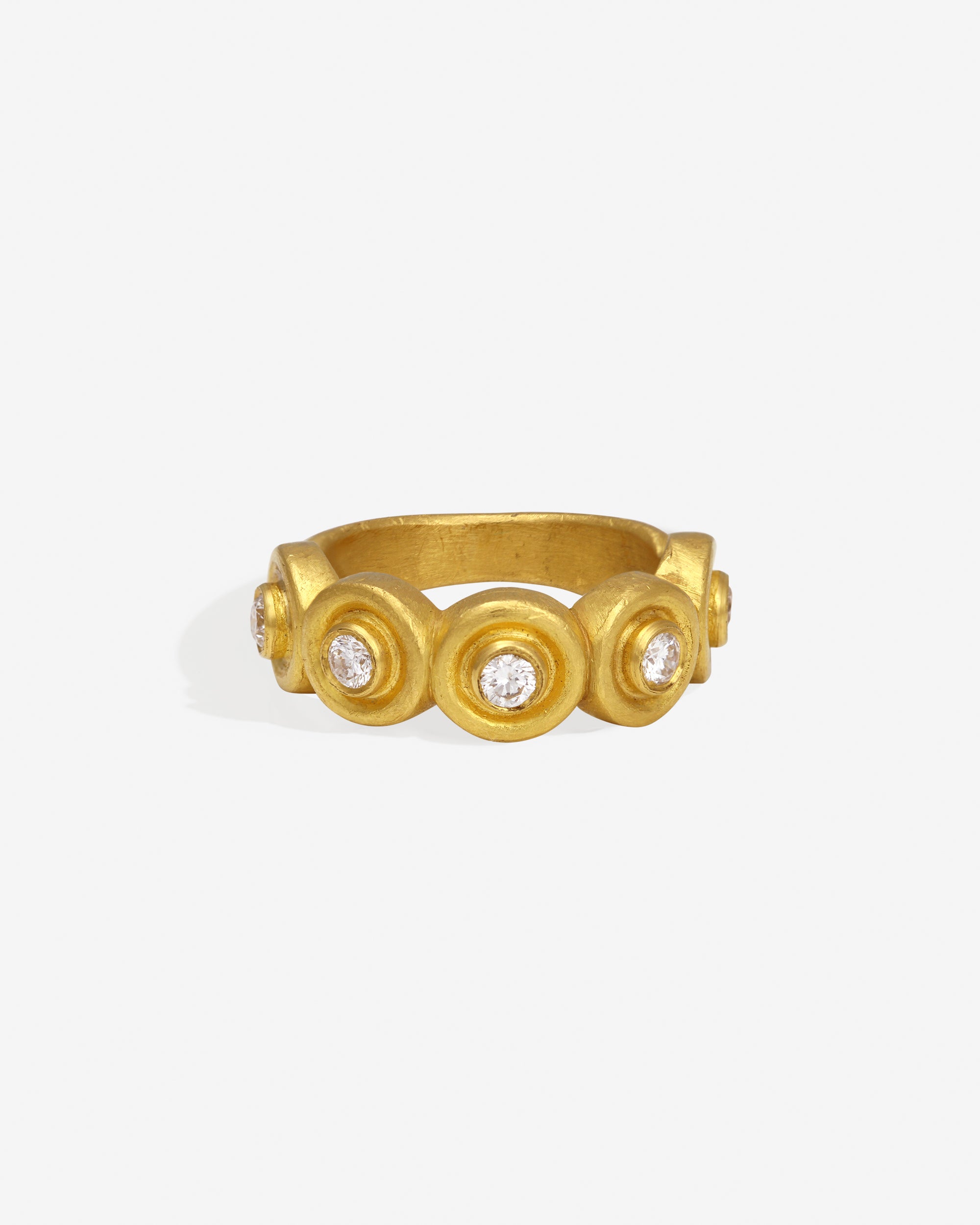 Temple of the Sun Hecuba Ring Diamond Solid Gold