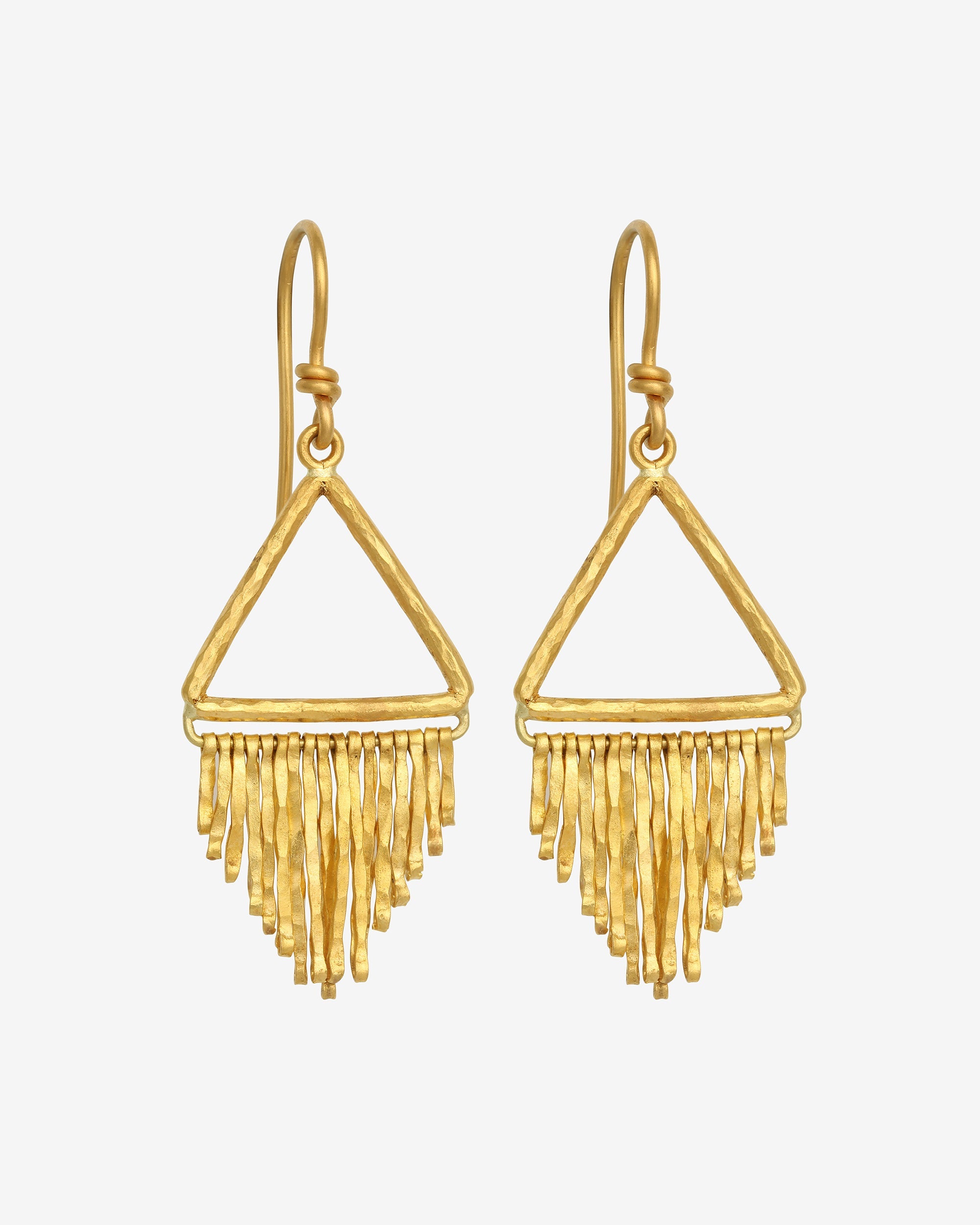 Temple of the Sun Hellena Chandelier Earrings Solid Gold