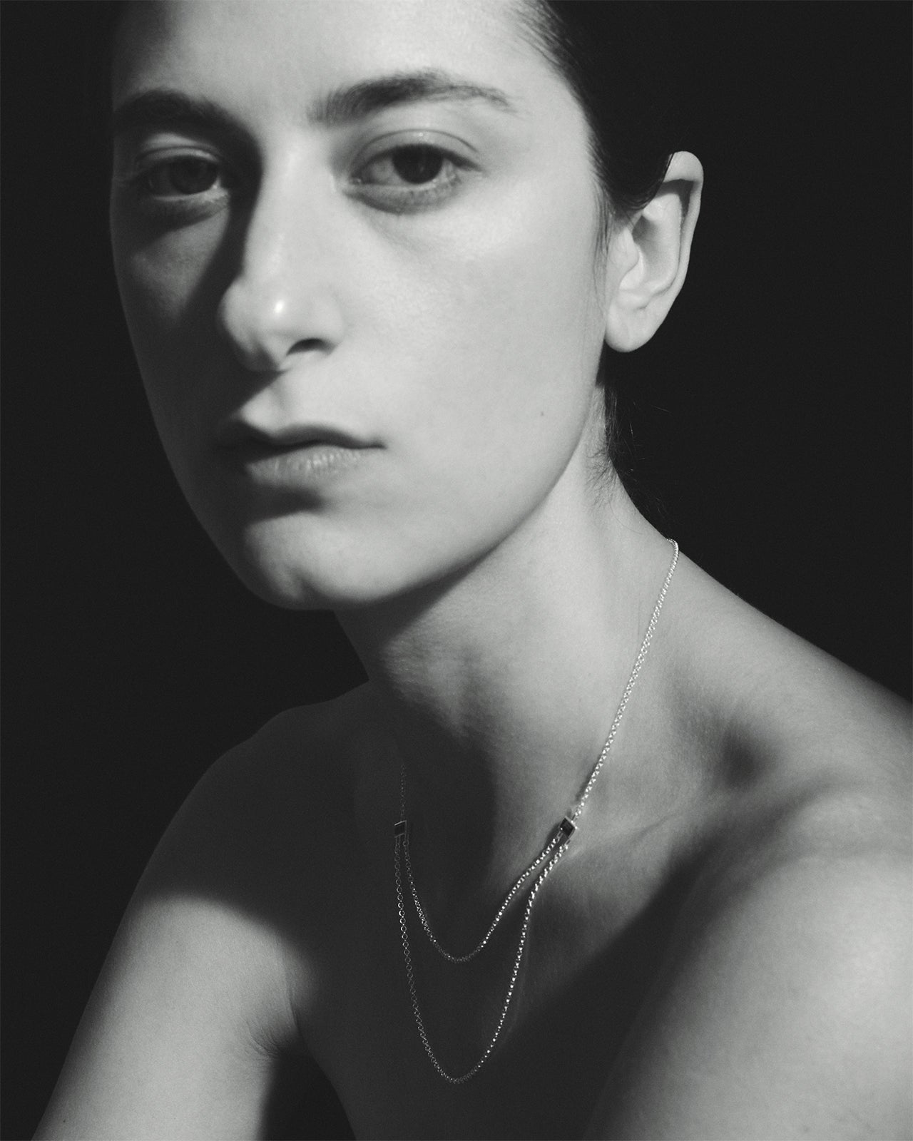 Temple of the Sun Hermes Necklace Silver