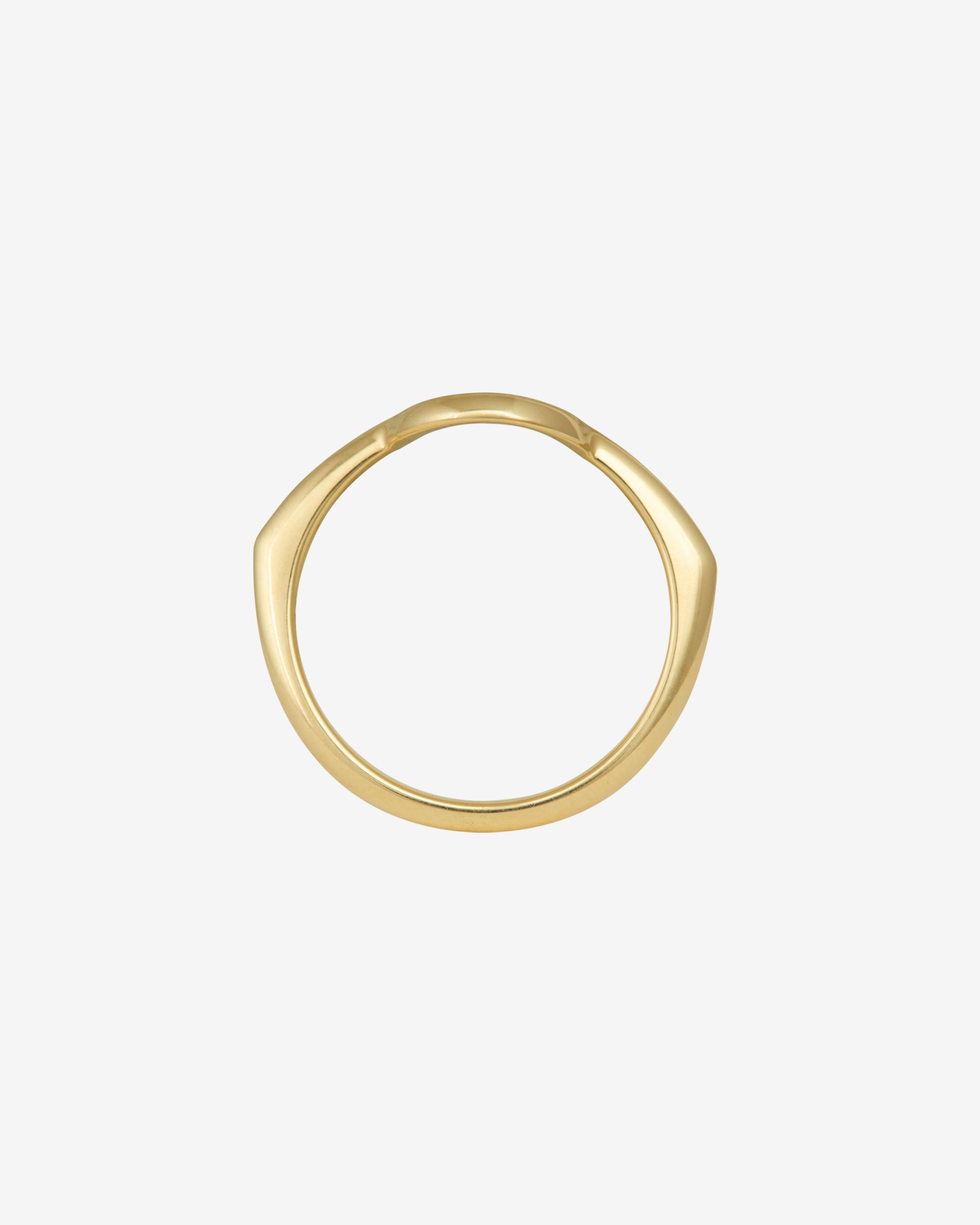 Temple of the Sun Illume Arch Ring Solid Gold