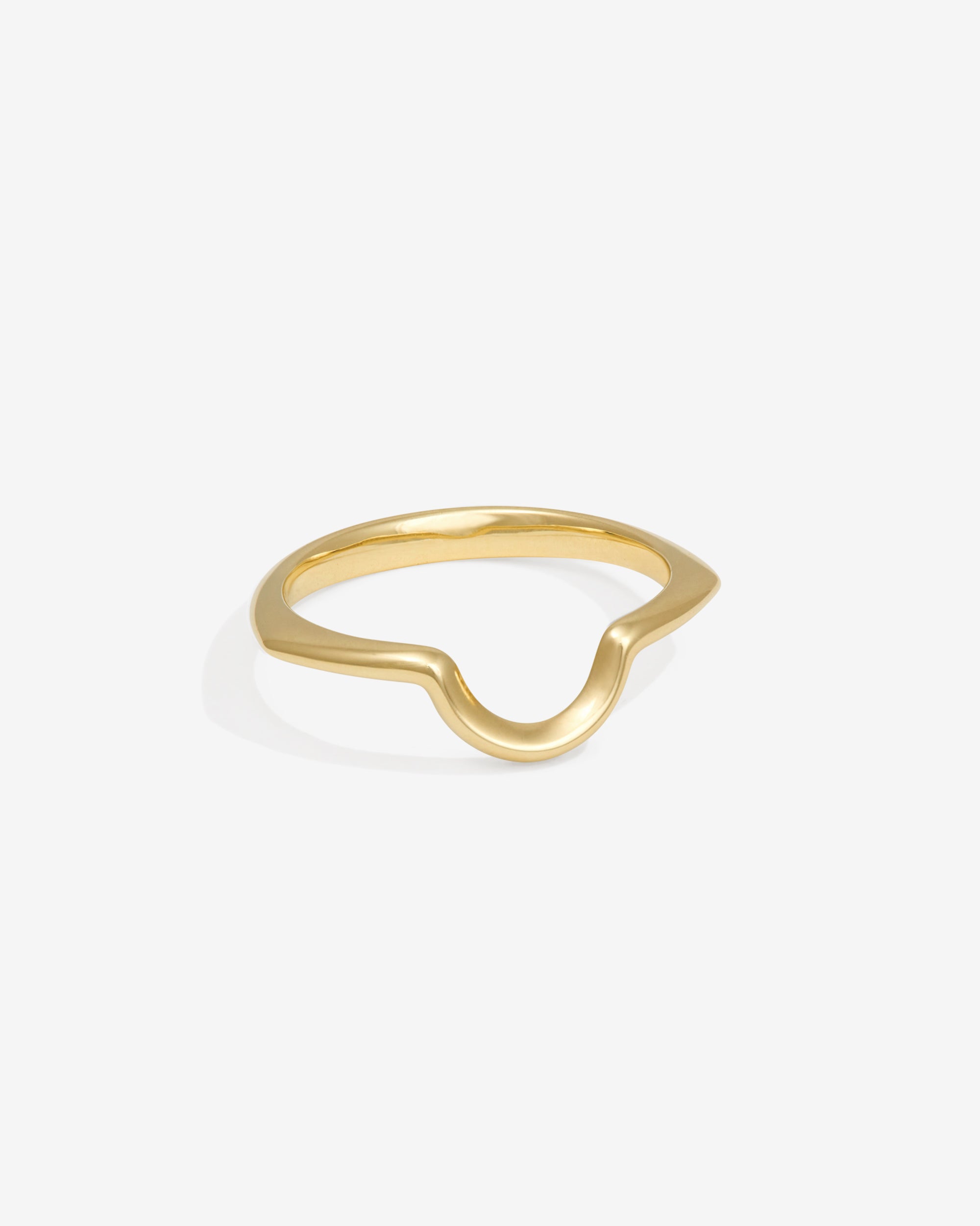 Temple of the Sun Illume Arch Ring Solid Gold