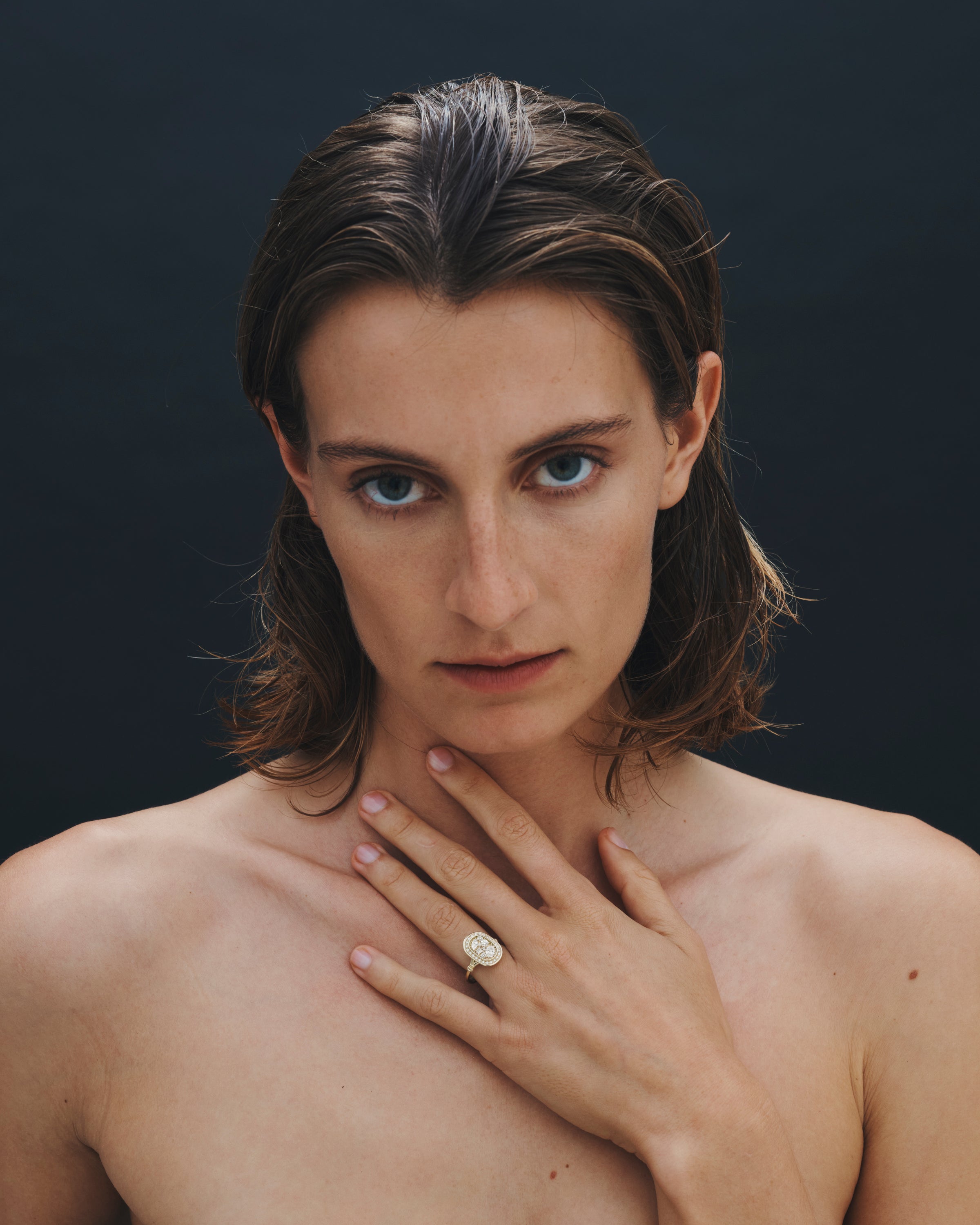 Temple of the Sun Illume Halo Diamond Solid Gold