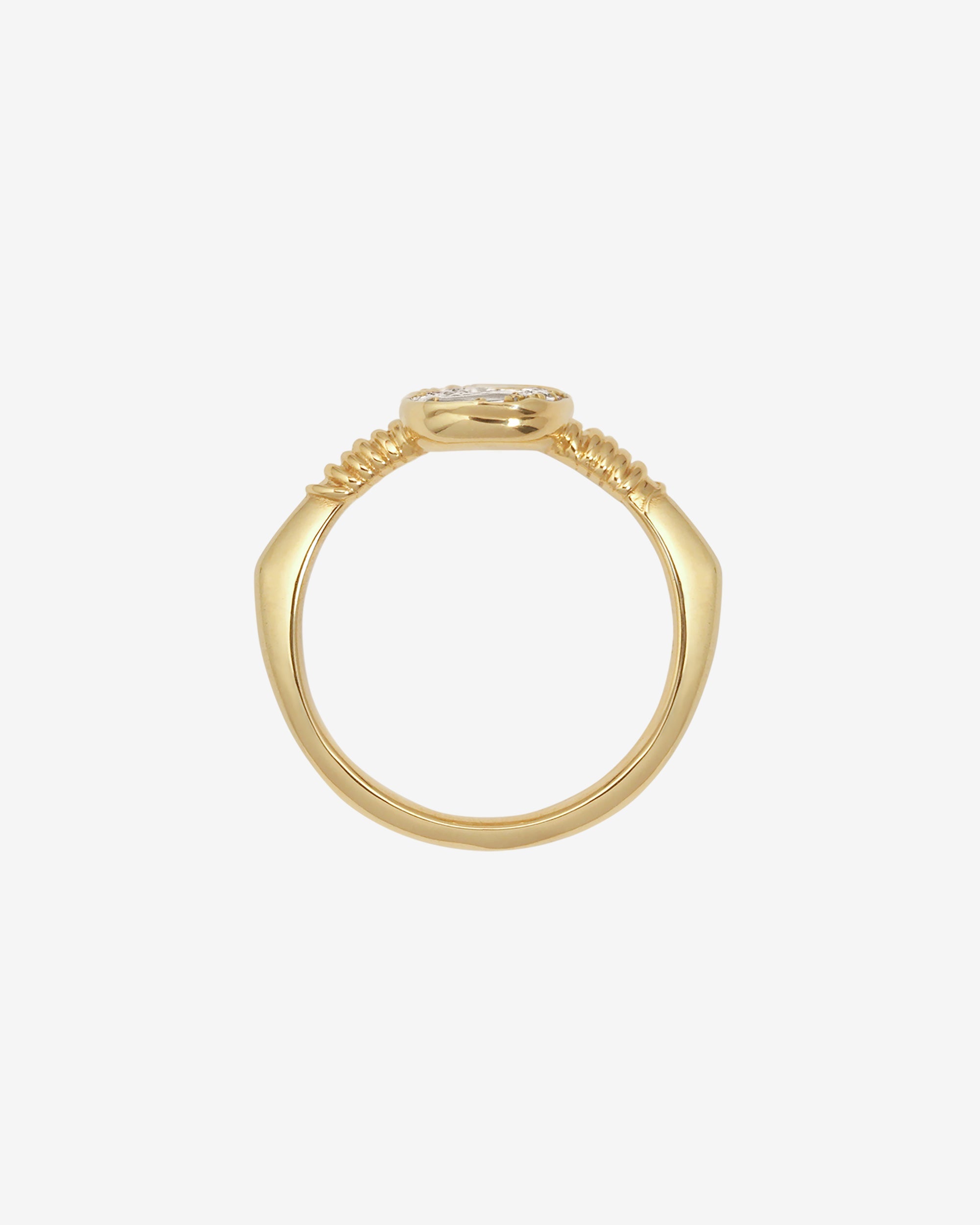Temple of the Sun Illume Ring Diamond Solid Gold