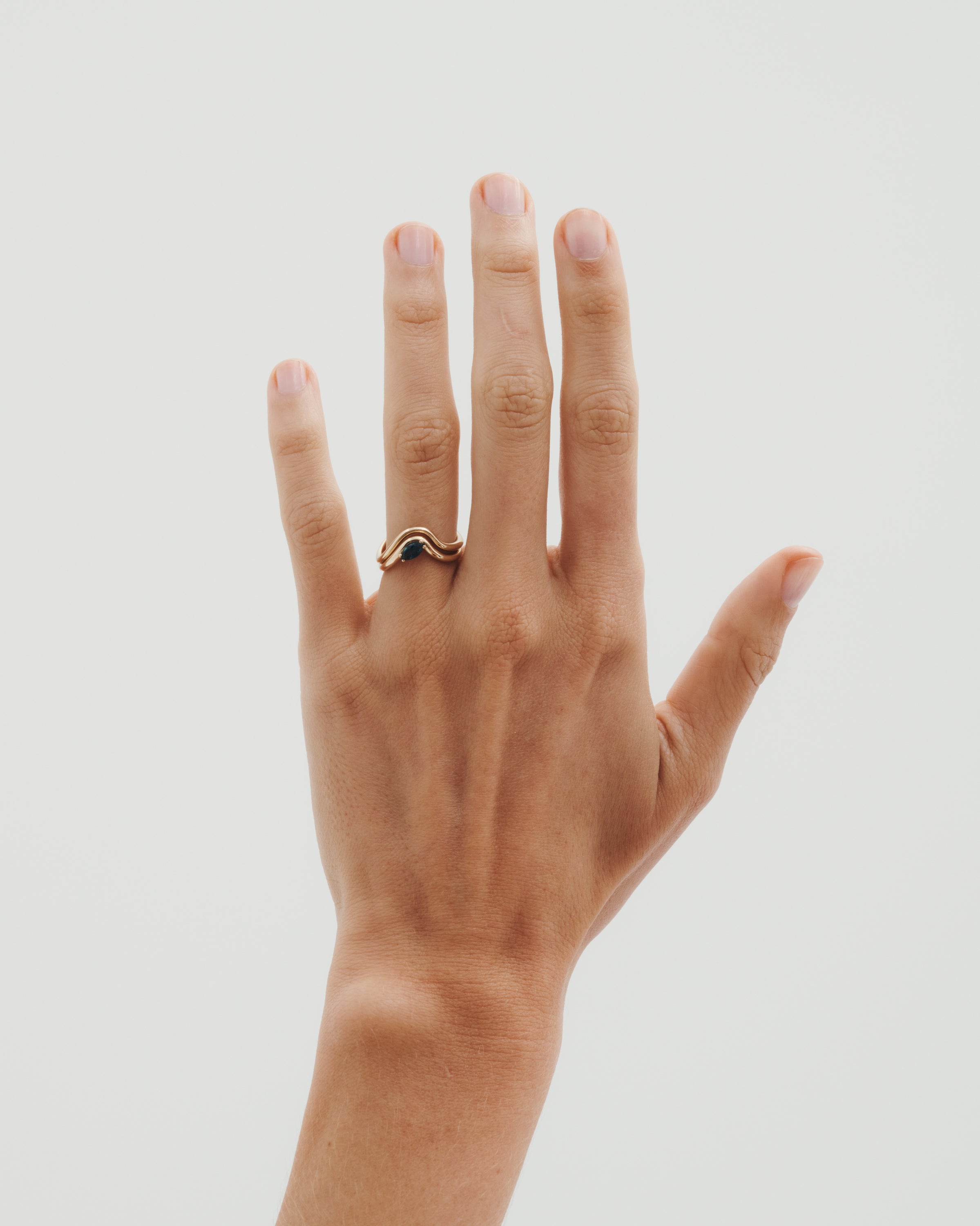 Temple of the Sun Iona Ring Solid Gold