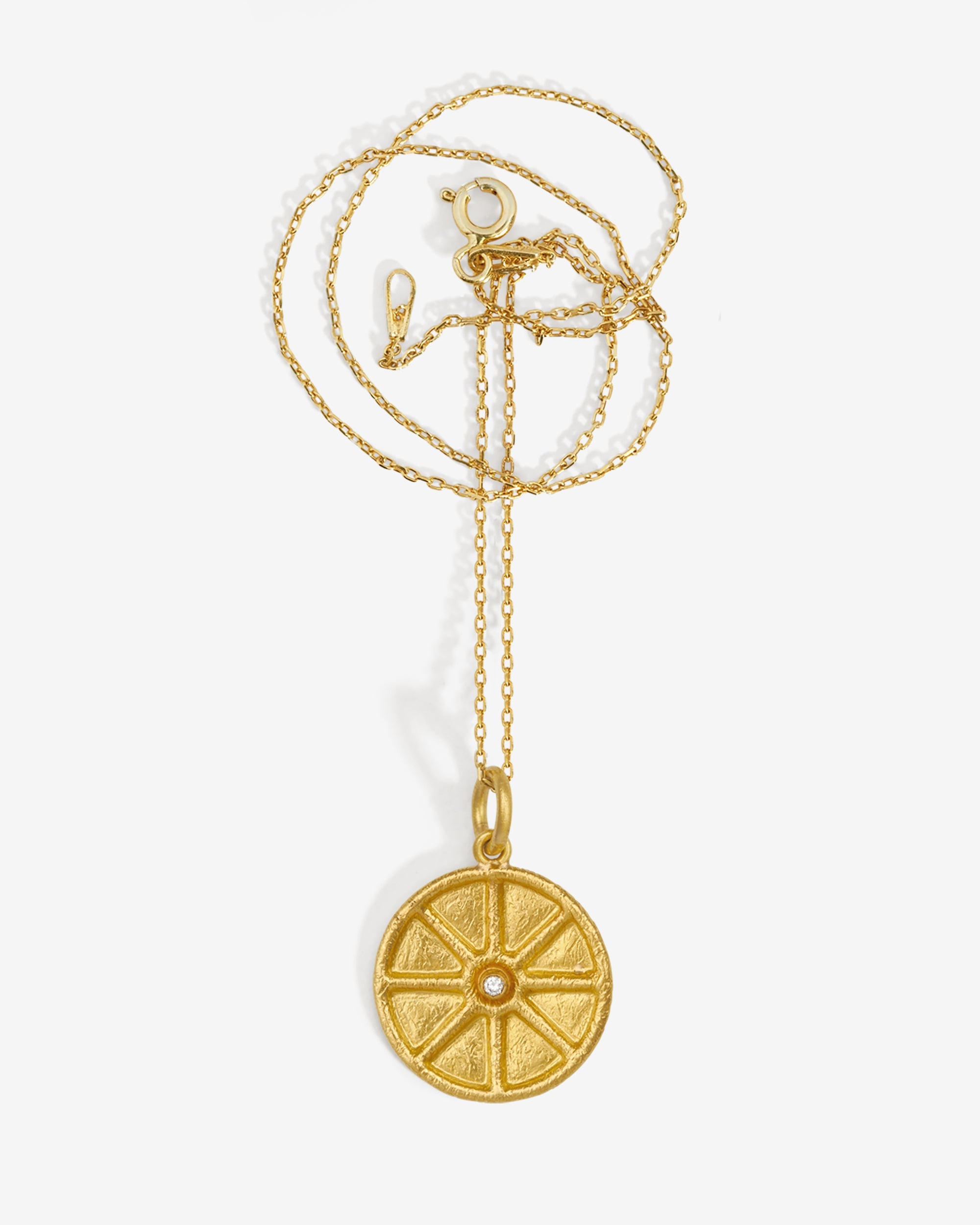 Temple of the Sun Ishtar Star Necklace Solid Gold