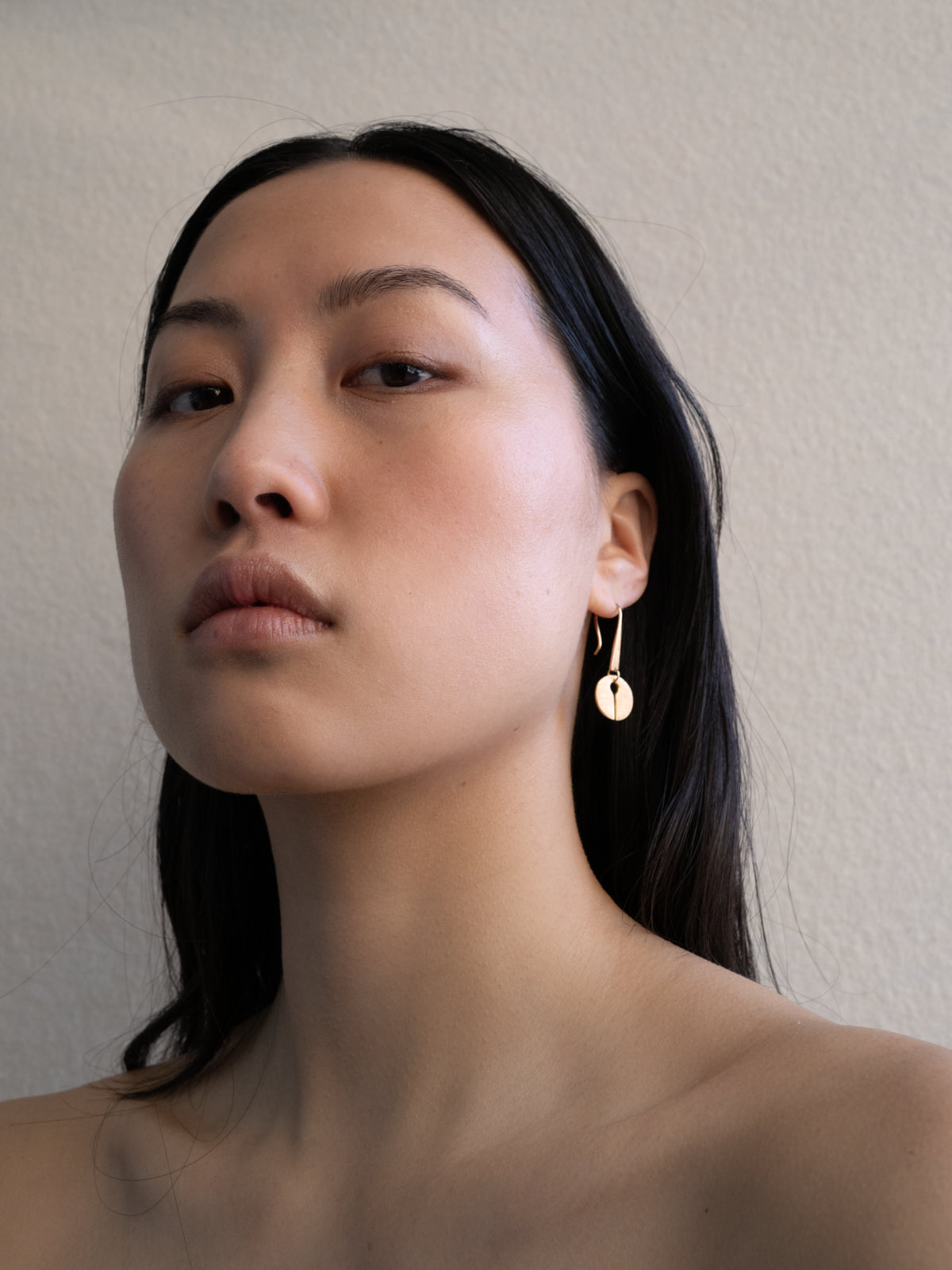 Temple of the Sun Jewellery Aegina Earrings Gold Vermeil
