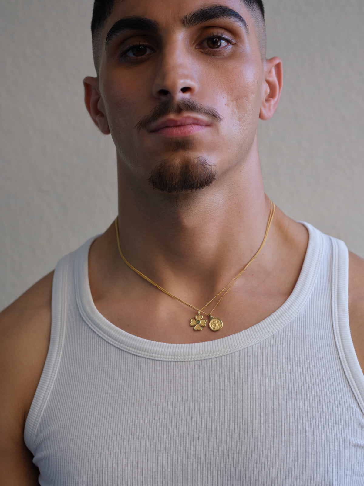 Temple of the Sun Jewellery Fortune Necklace Gold Vermeil