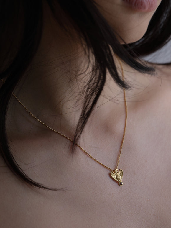 Temple of the Sun Milos Necklace - Lapis Gold
